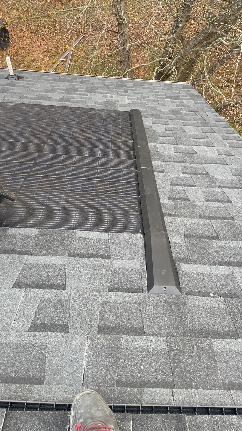 GAF Timberline Solar HD Installation by American Home Contractors