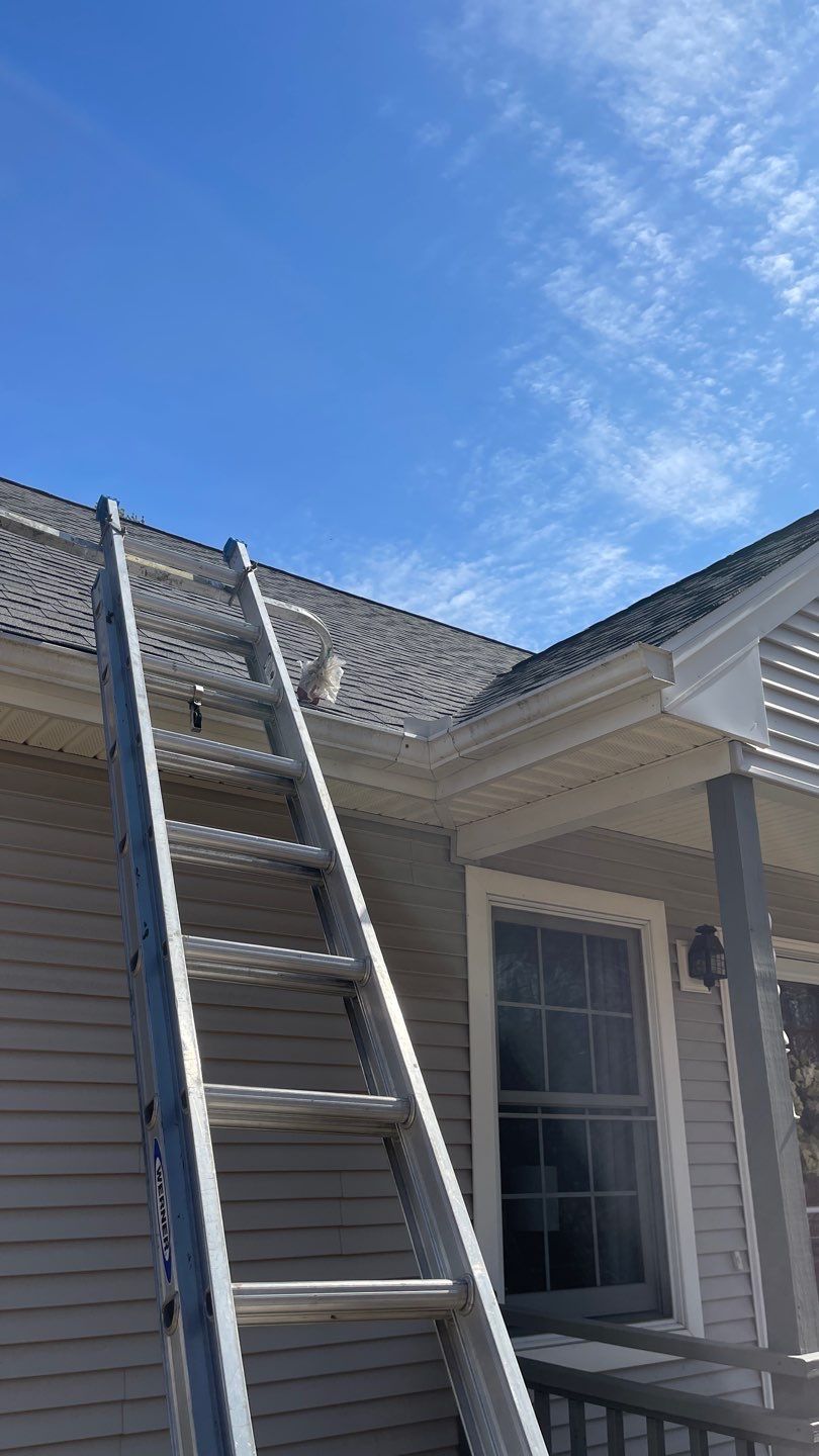 Residential Roofing Installation using Owens Corning TruDefinition Williamsburg slate by A Plus Exterior