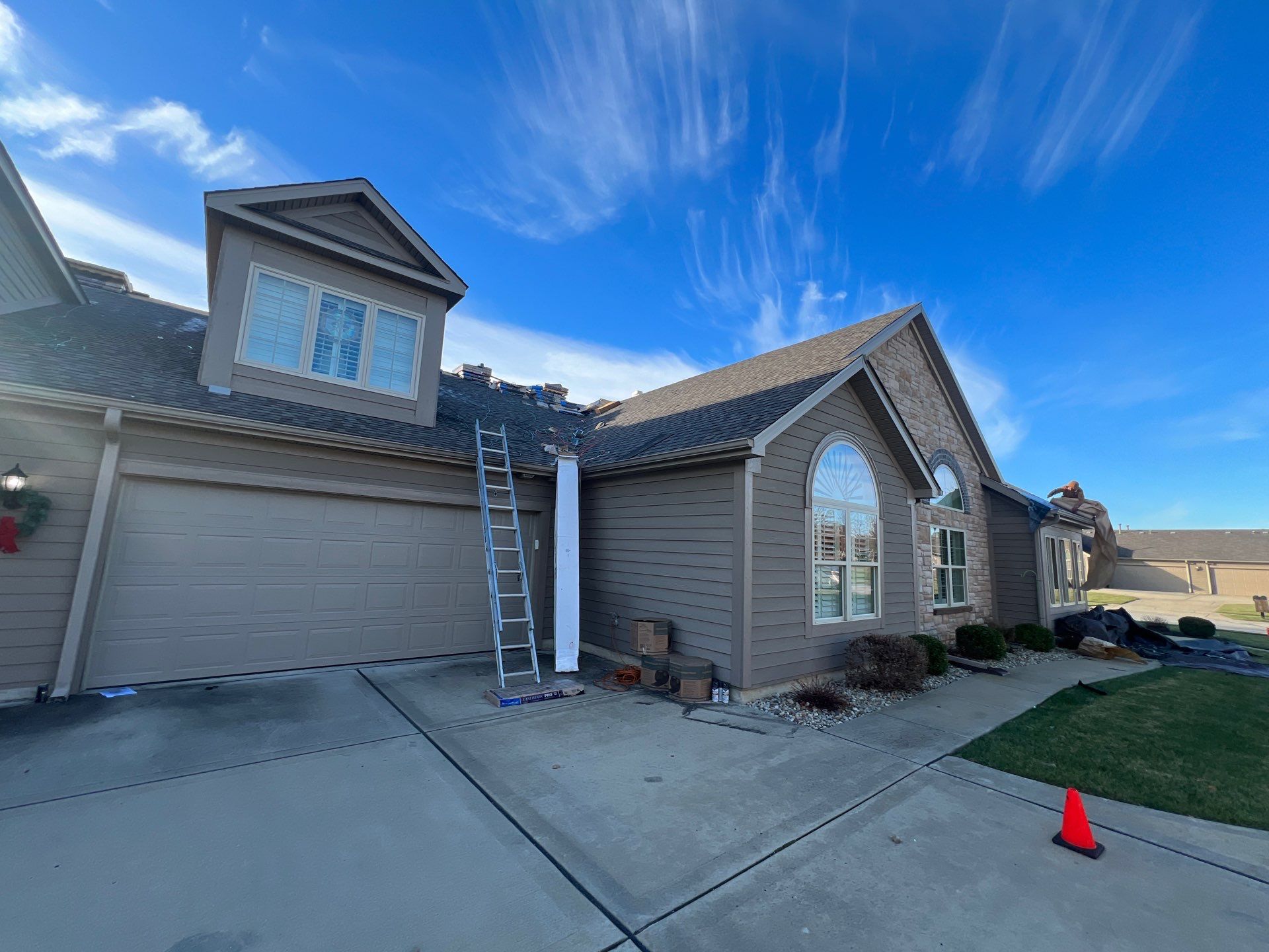 Installation of New Roof by H&F Exteriors