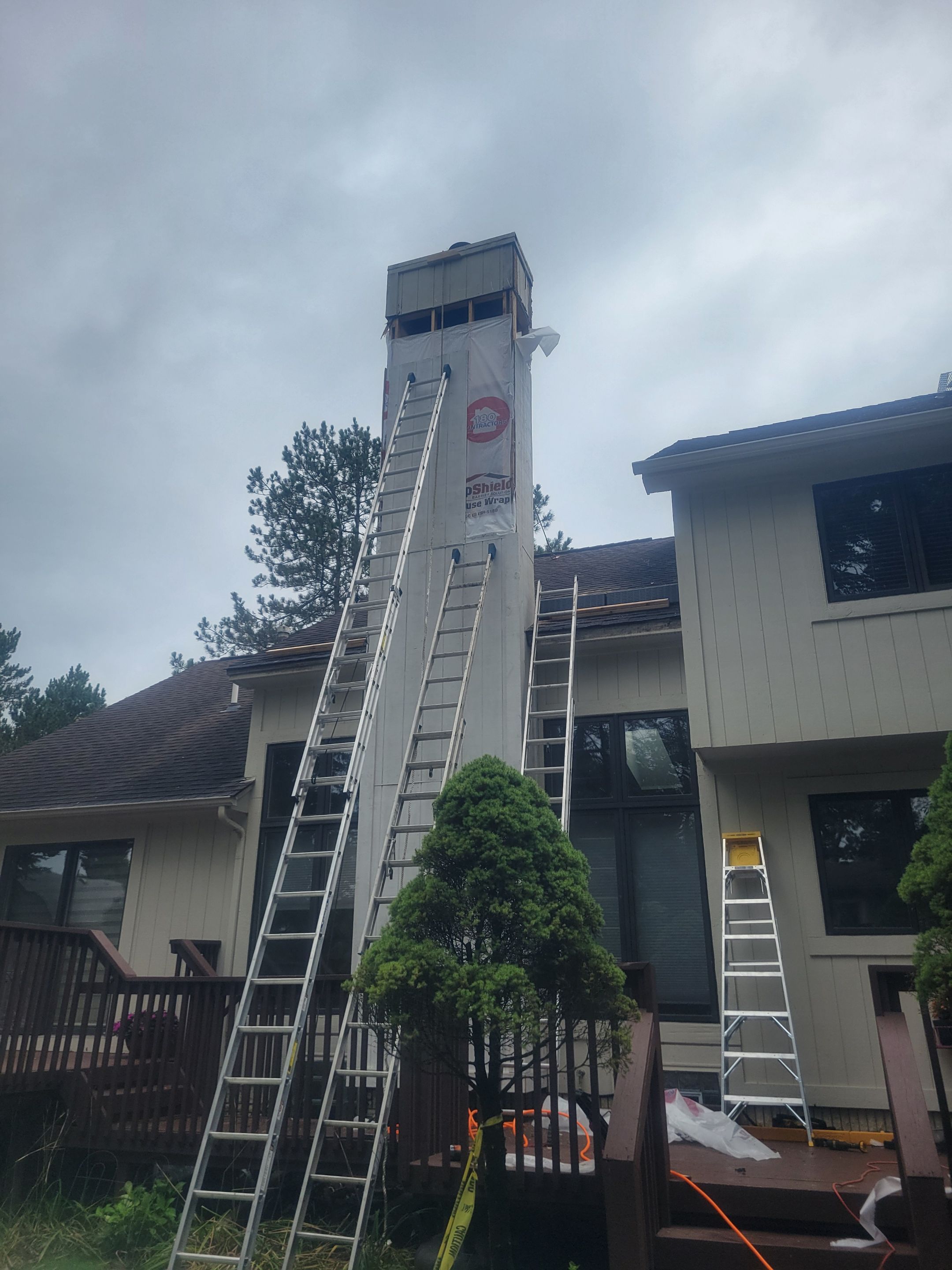 Roof Replacement using CertainTeed Landmark Weathered Wood by 180 Contractors