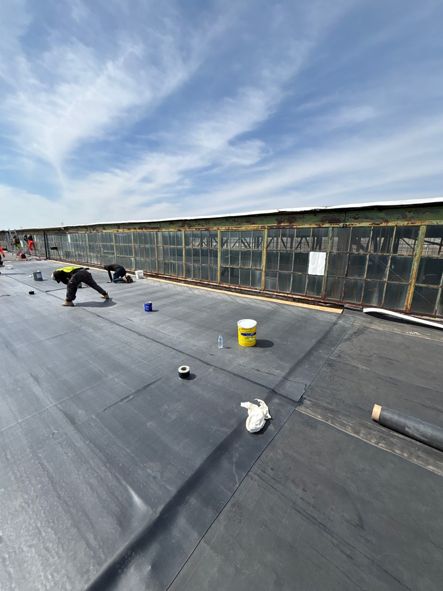 Dayton - EDPM Roof Repair by Nitro Roofing and Construction