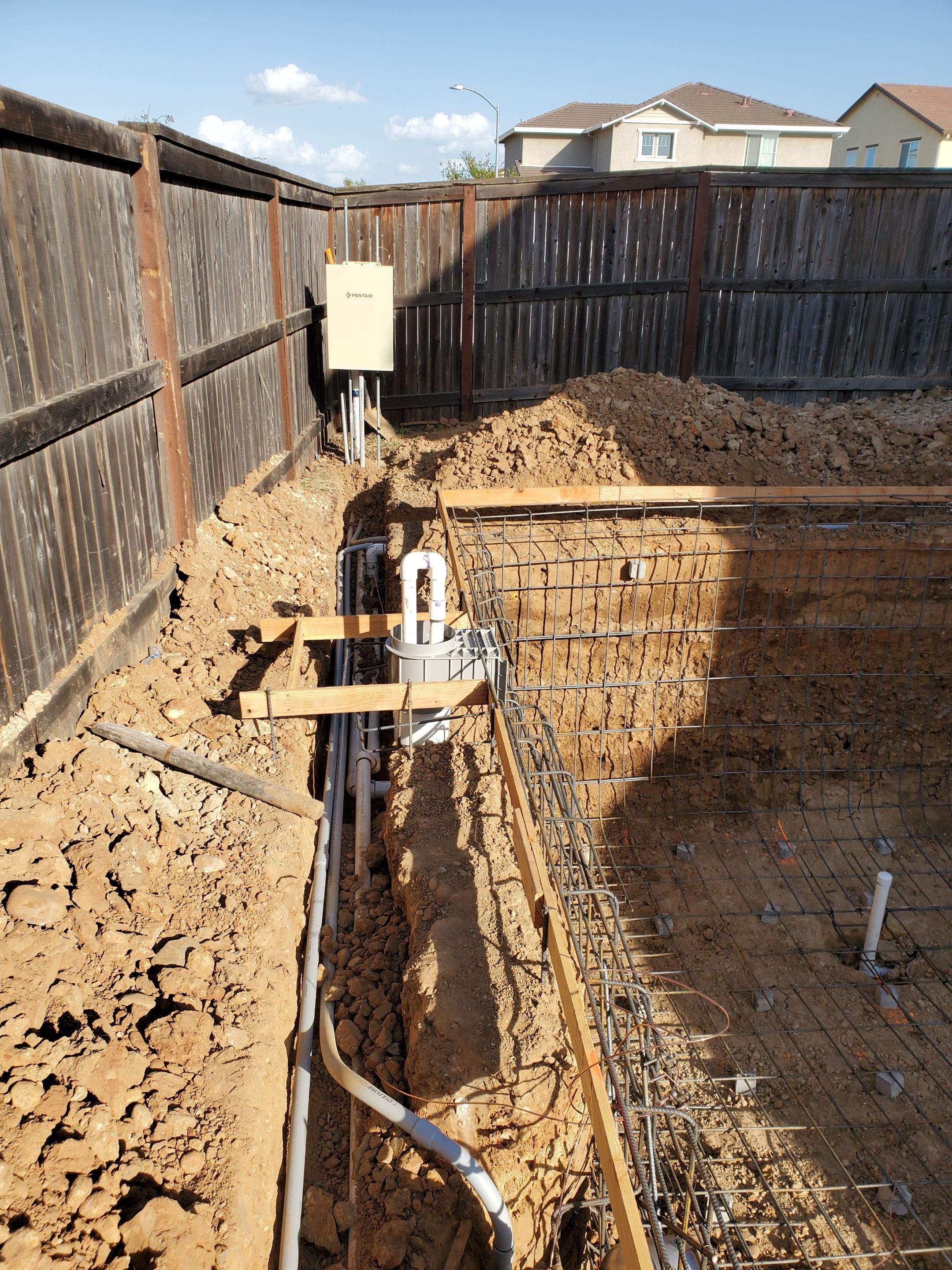 pool/spa sub panel and disconnect by Peach Electric Inc