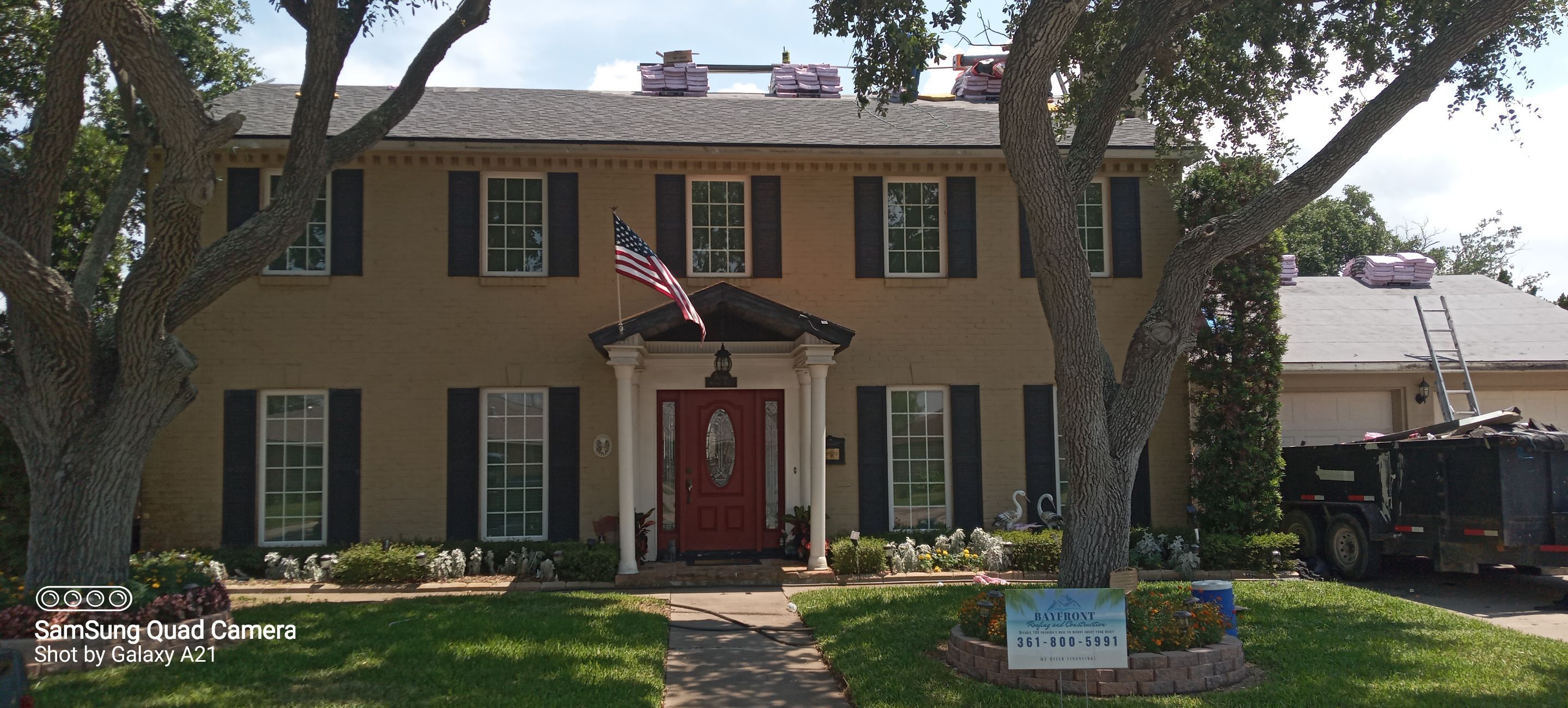 Its to Hot! Insulate this roof by Bayfront Roofing and Construction
