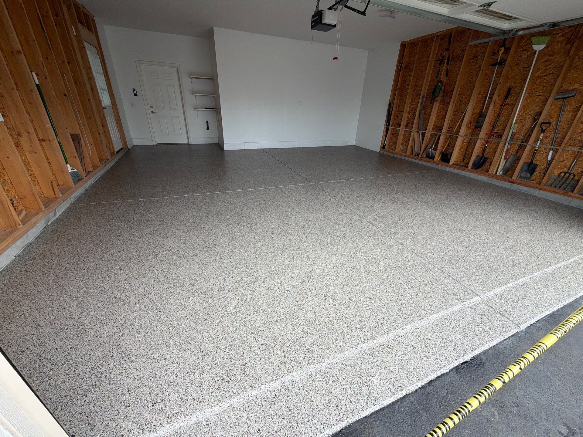 Vintage Bedstone Garage Coating by NG Masonry & Construction LLC
