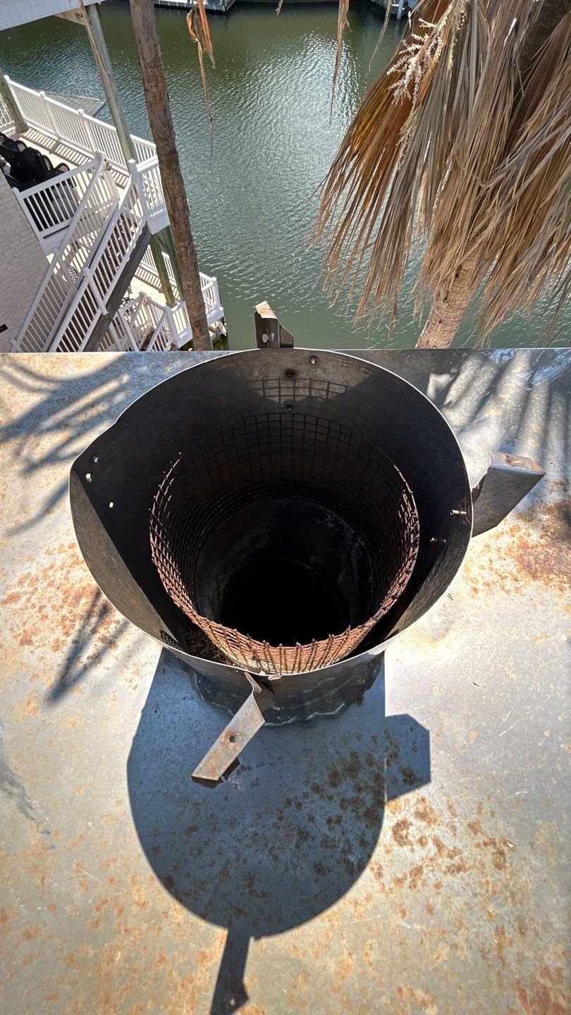 Chimney Cap & Chase Replacement using Galvanized Chimney Cap & Chase by Lighthouse Roofing