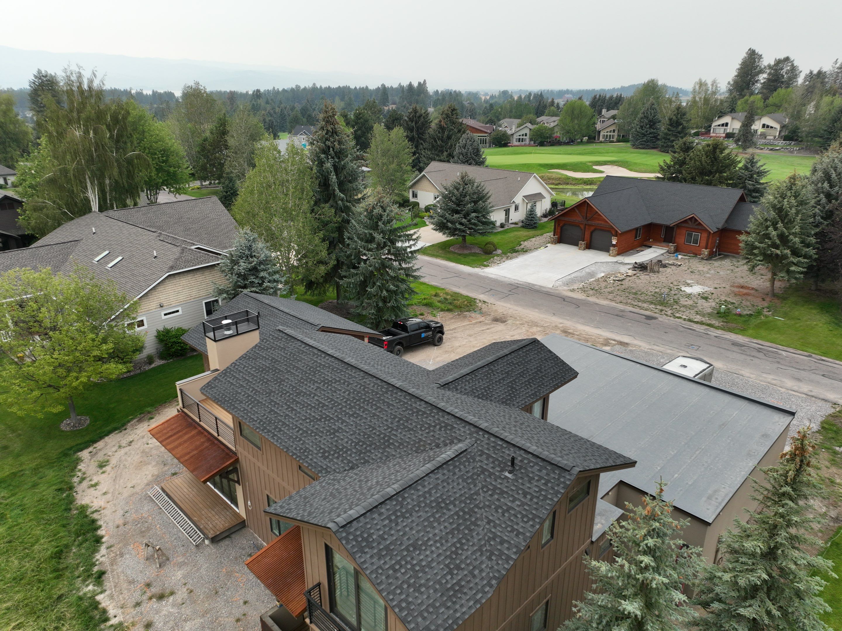 GAF Timberline HDZ - Charcoal by Montana Roofing Solutions