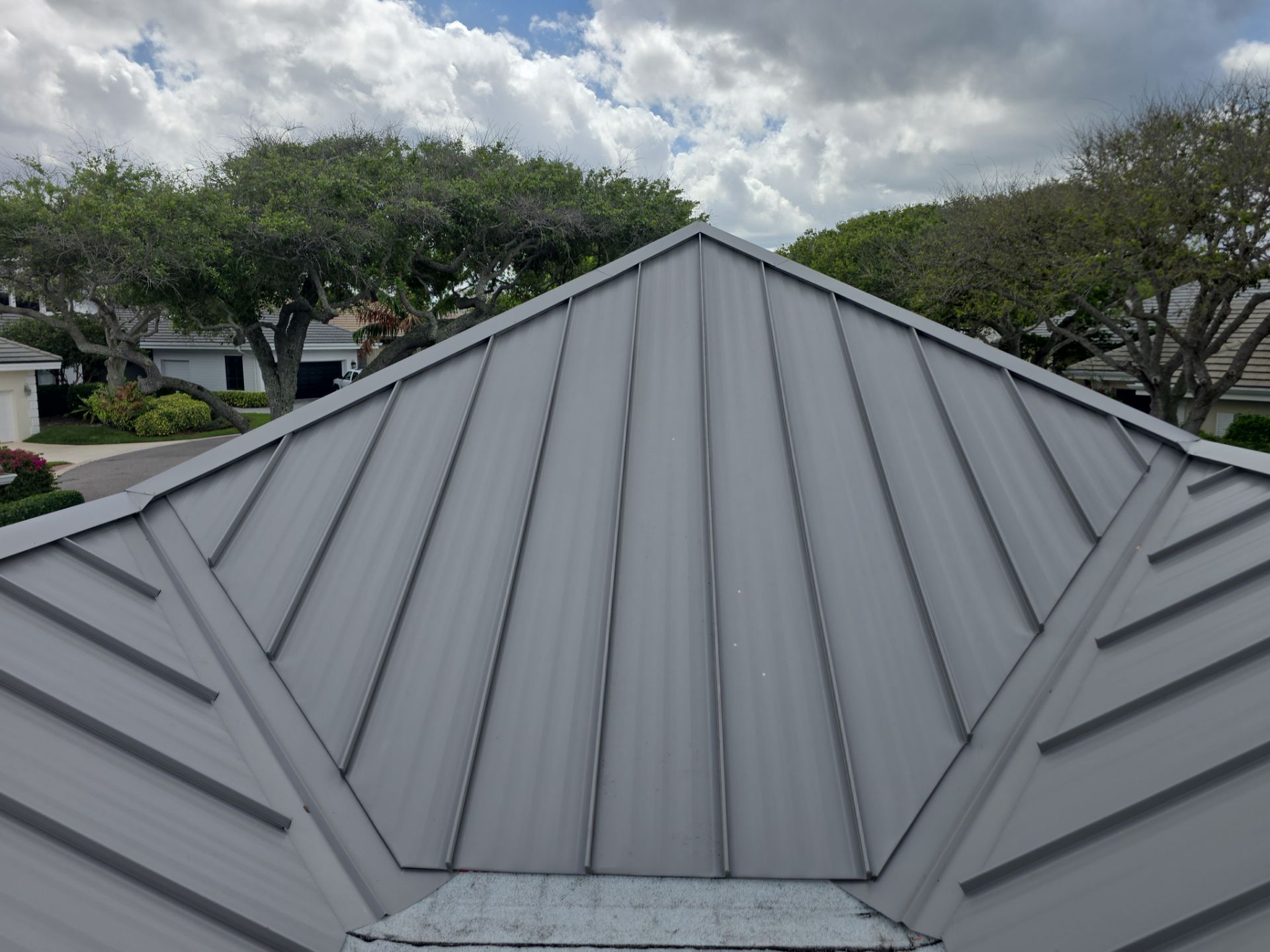 Kynar (Color Coated) 1.5" Standing Seam Metal Roof Installation by Sailfish Roofing