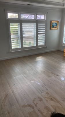 Wood Plank tile floors