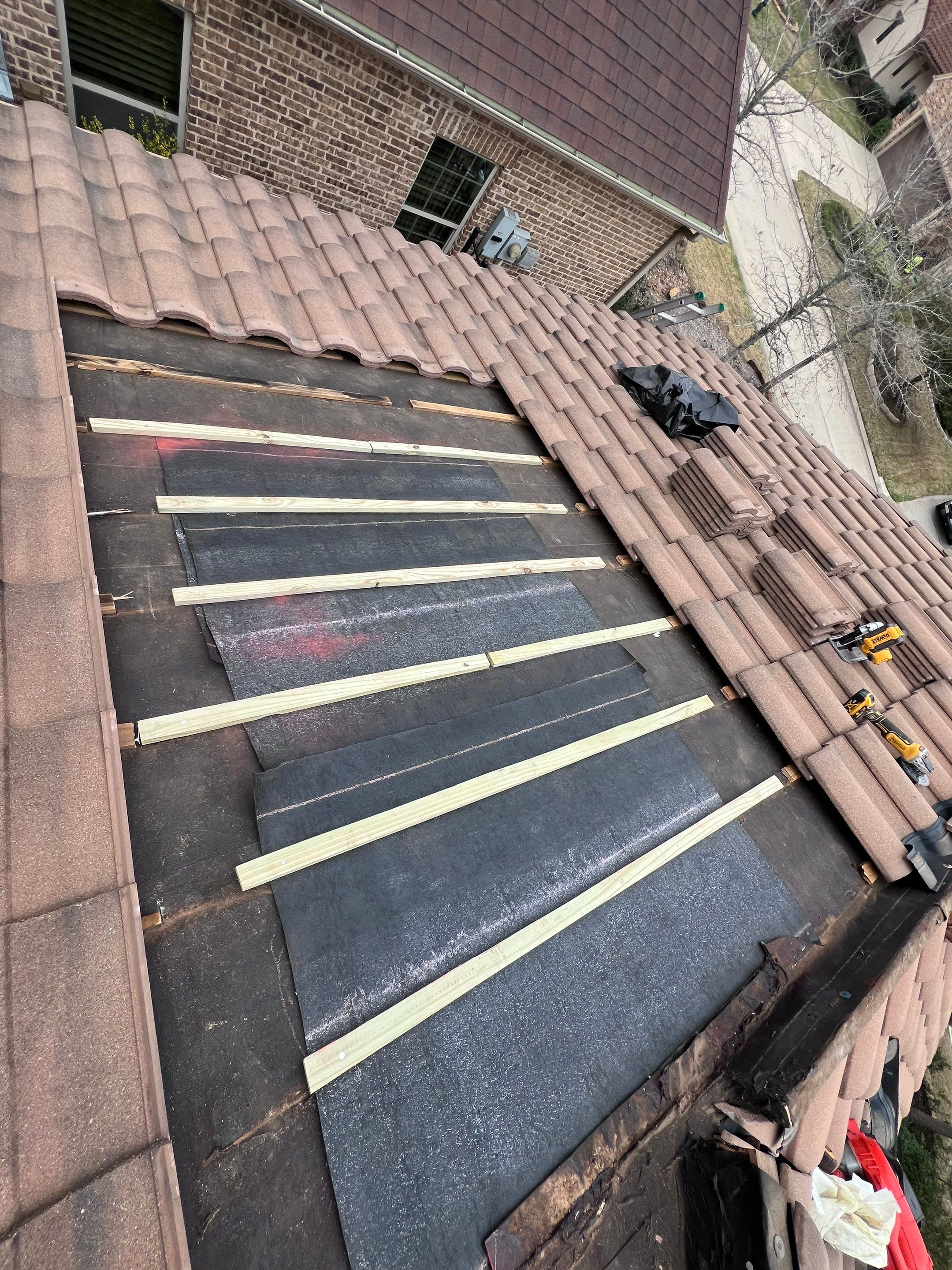 Tile Roof Repair by Roof Repair Company