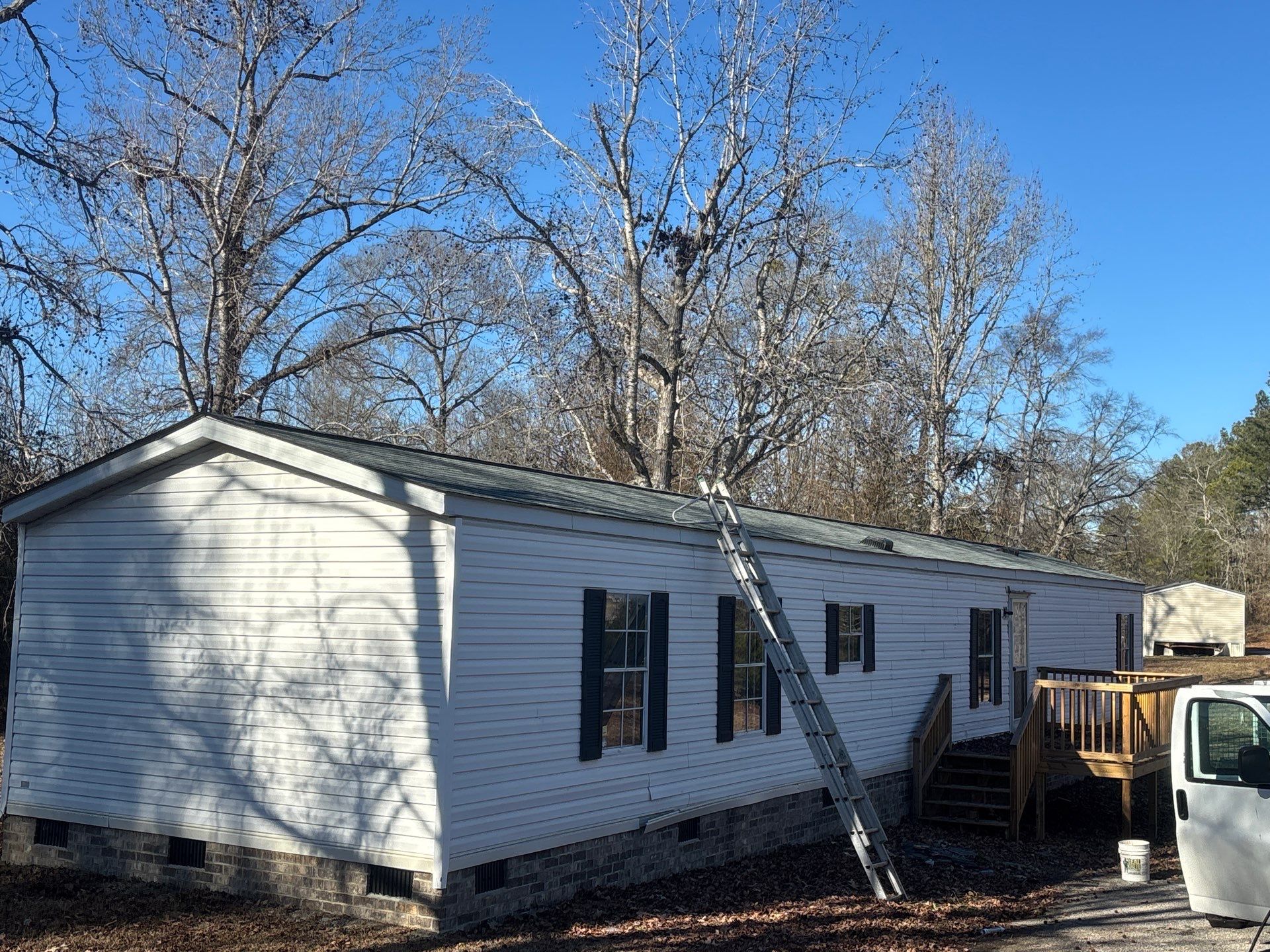 Roof Replacement in Waterloo, SC | New CertainTeed XT 25 Nickel Gray Shingles by Roofers LLC