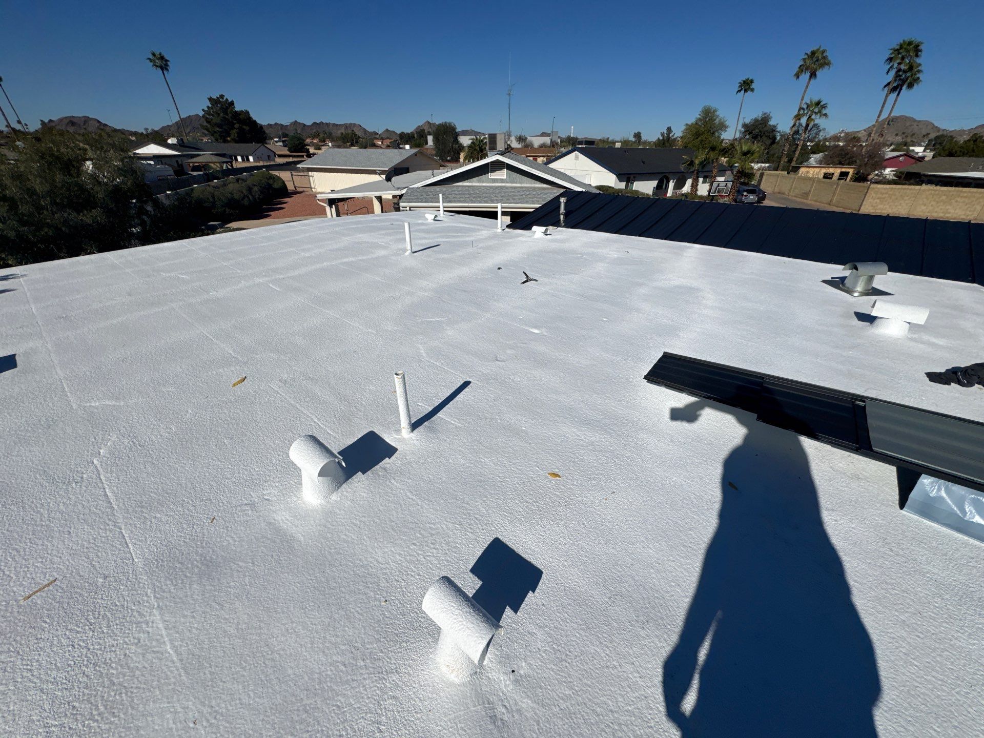 Matte Black Standing Seam by Reimagine Roofing