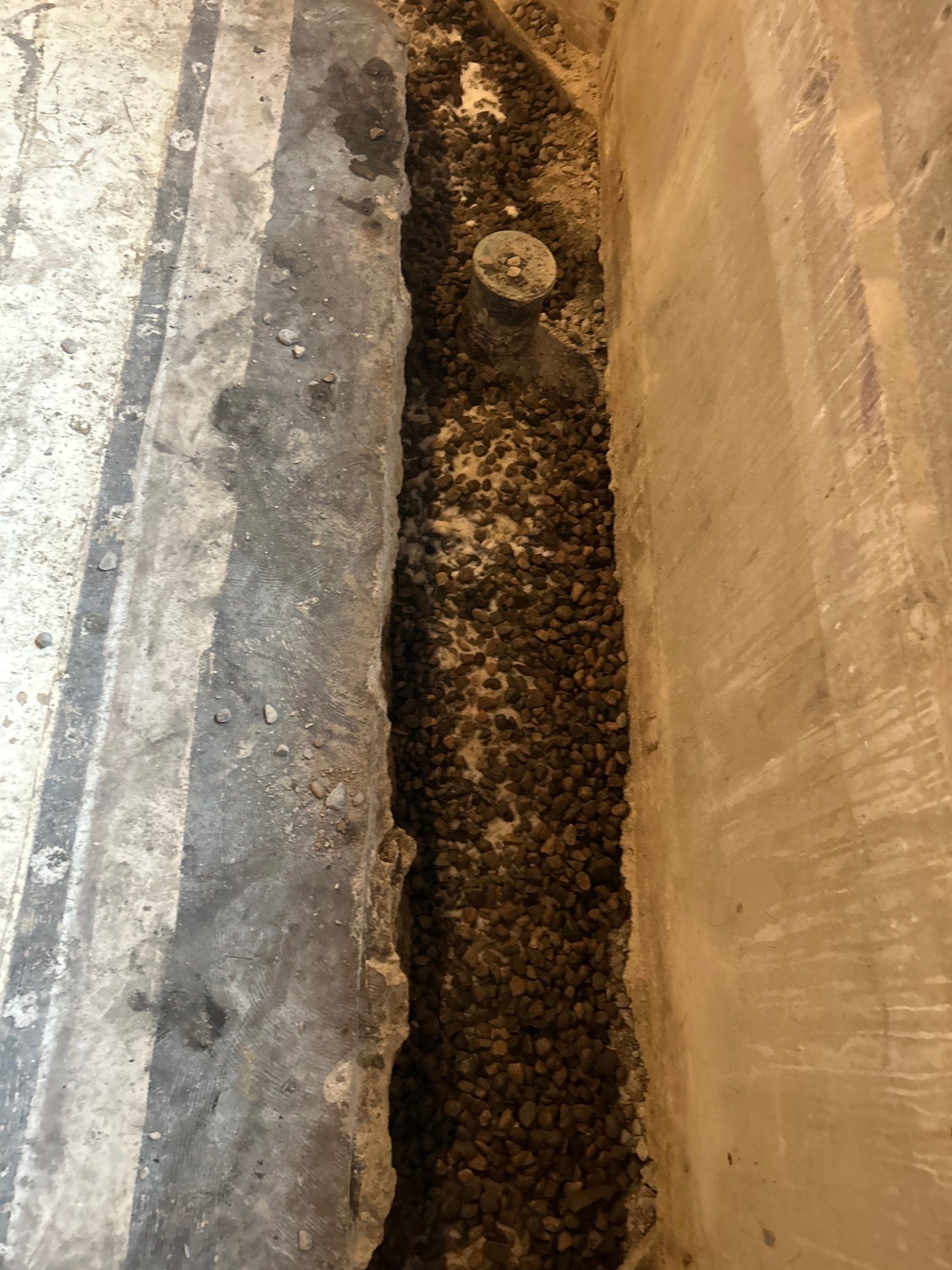 Drain tile for a General Contractor Partner by Waterproofing Northeast