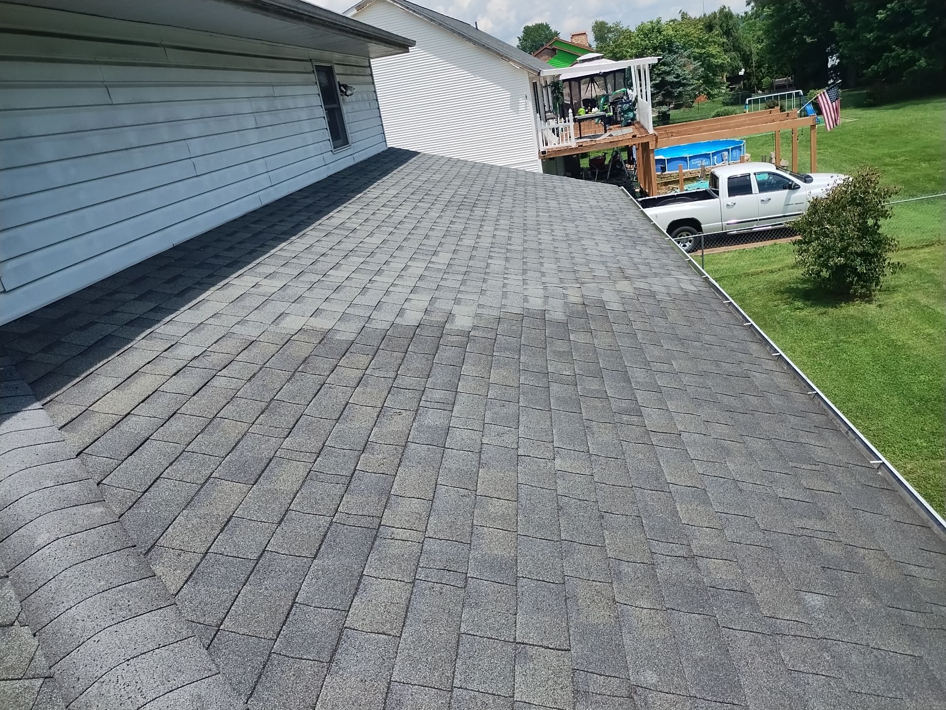 Residential Roofing Installation using Performance Shingles by Mr. Roofer