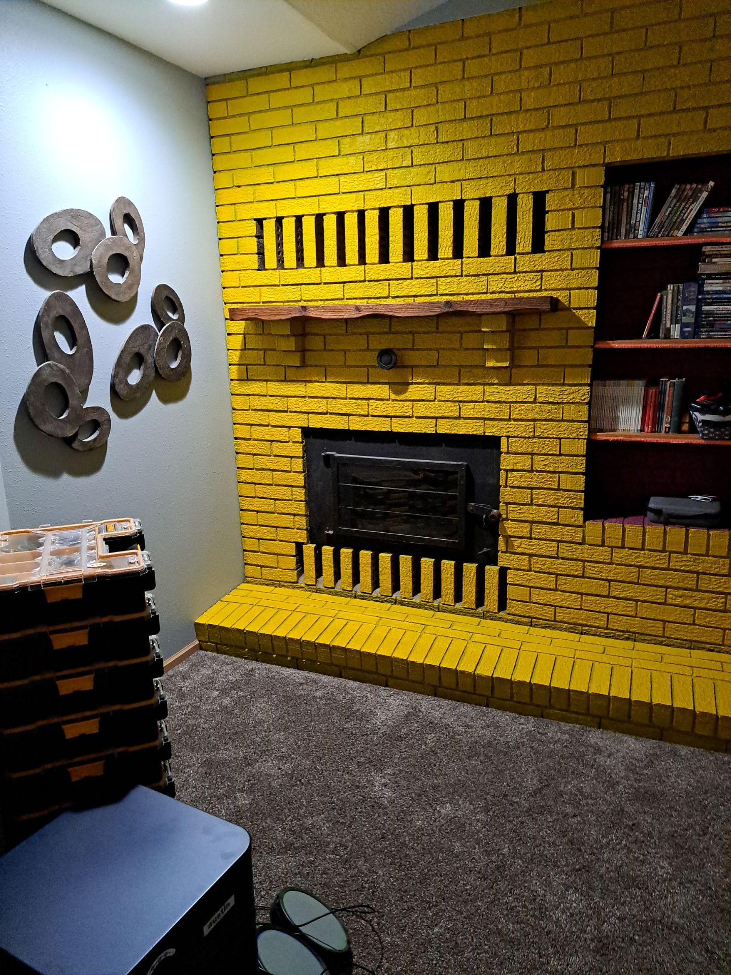 Project in Walker by Wilkening Fireplace