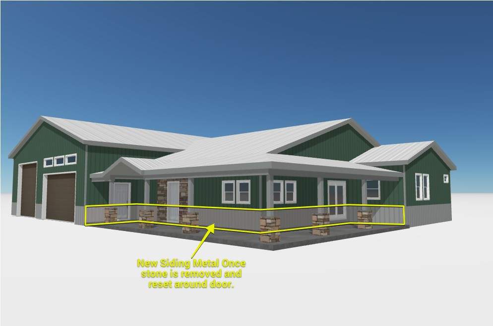 Siding Installation using Platinum AG Panel Burnished Slate  by Nitro Roofing and Construction