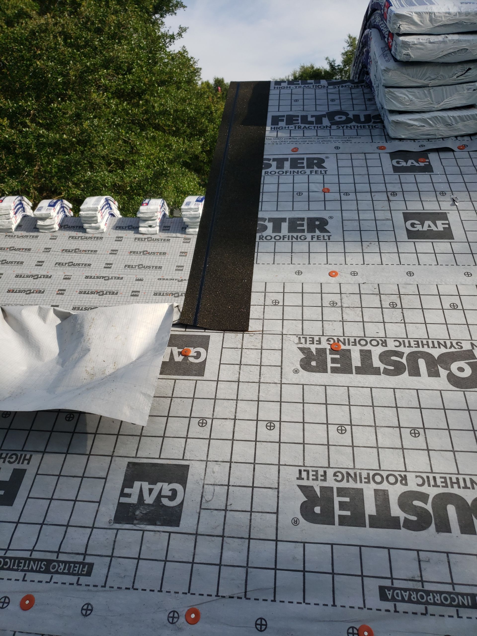 Residential Roofing Installation using Roof Replacement by American Roofing & Construction LLC