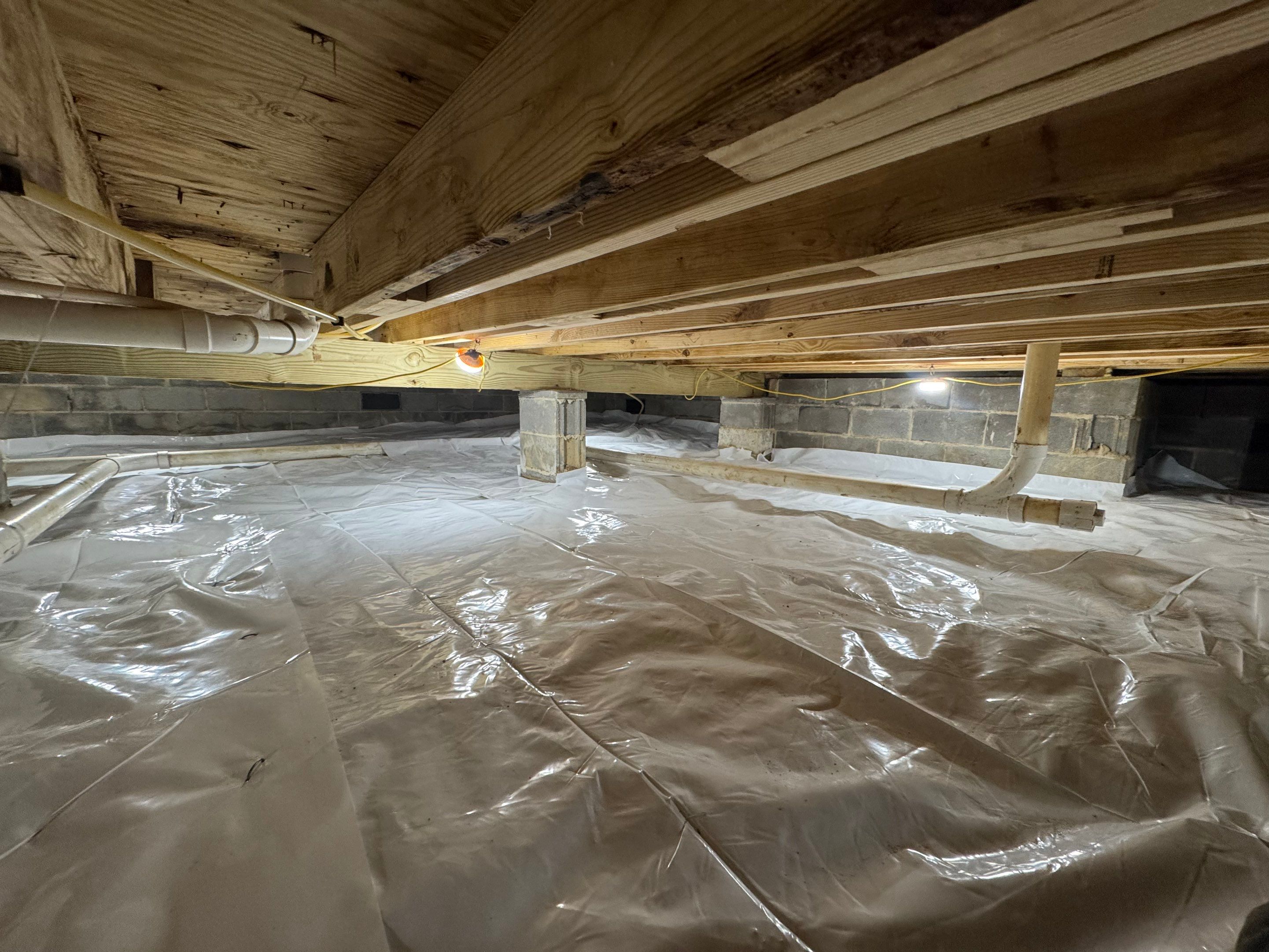 Project in Suffolk by Patriot Crawl Space Repairs