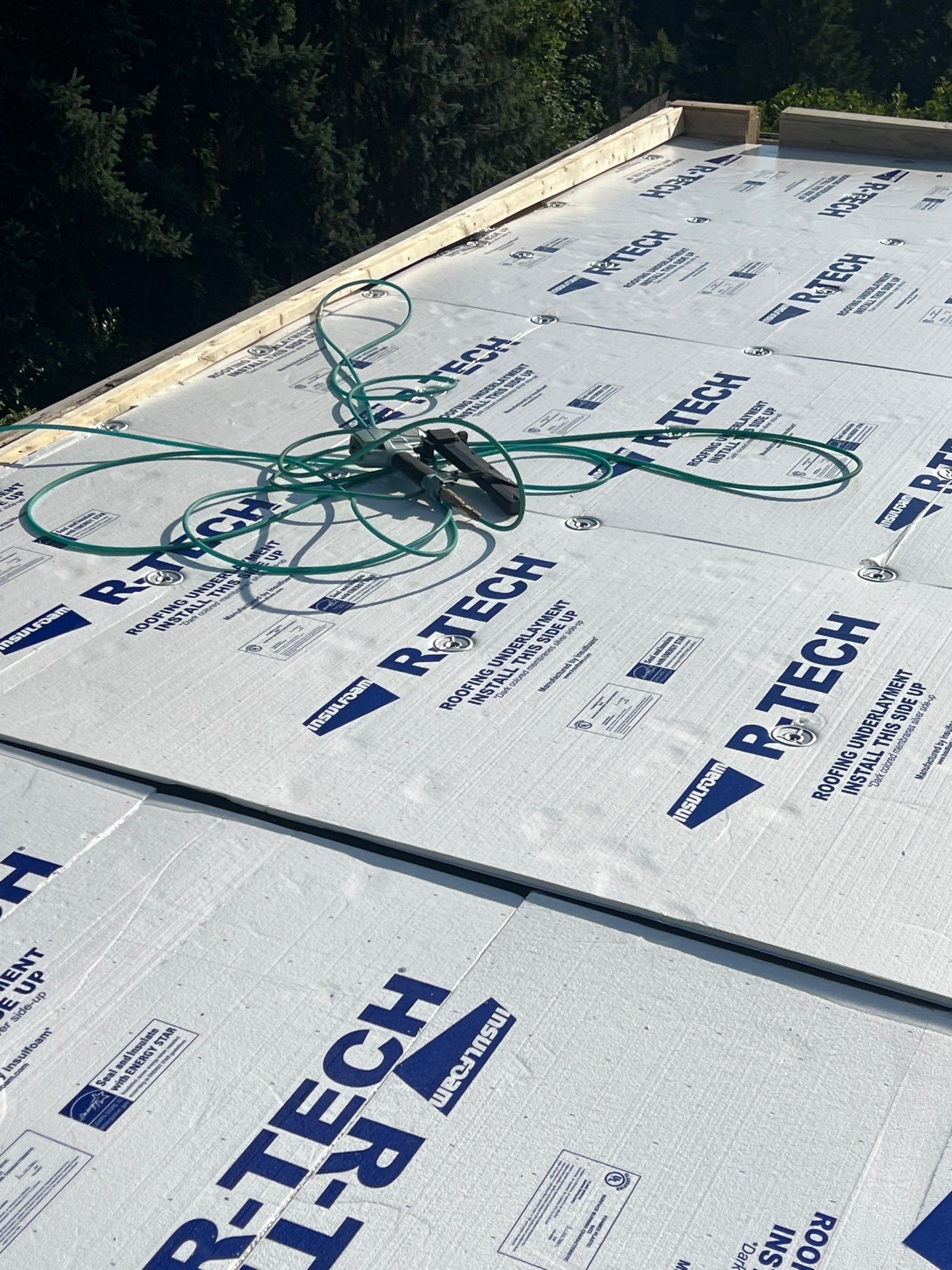 Residential Roofing Installation using GAF UHDZ Shingles by Roofing Formula LLC