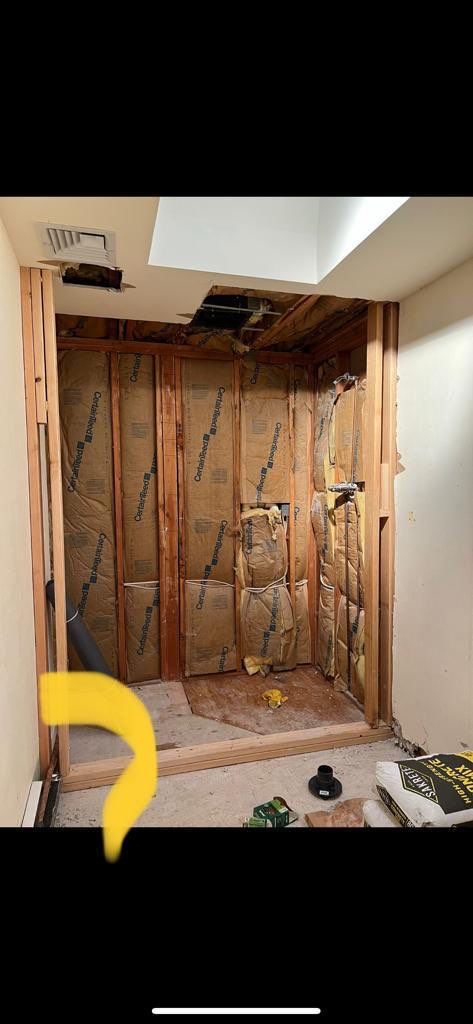 Bathroom Remodel using Tile by Home Concepts Construction