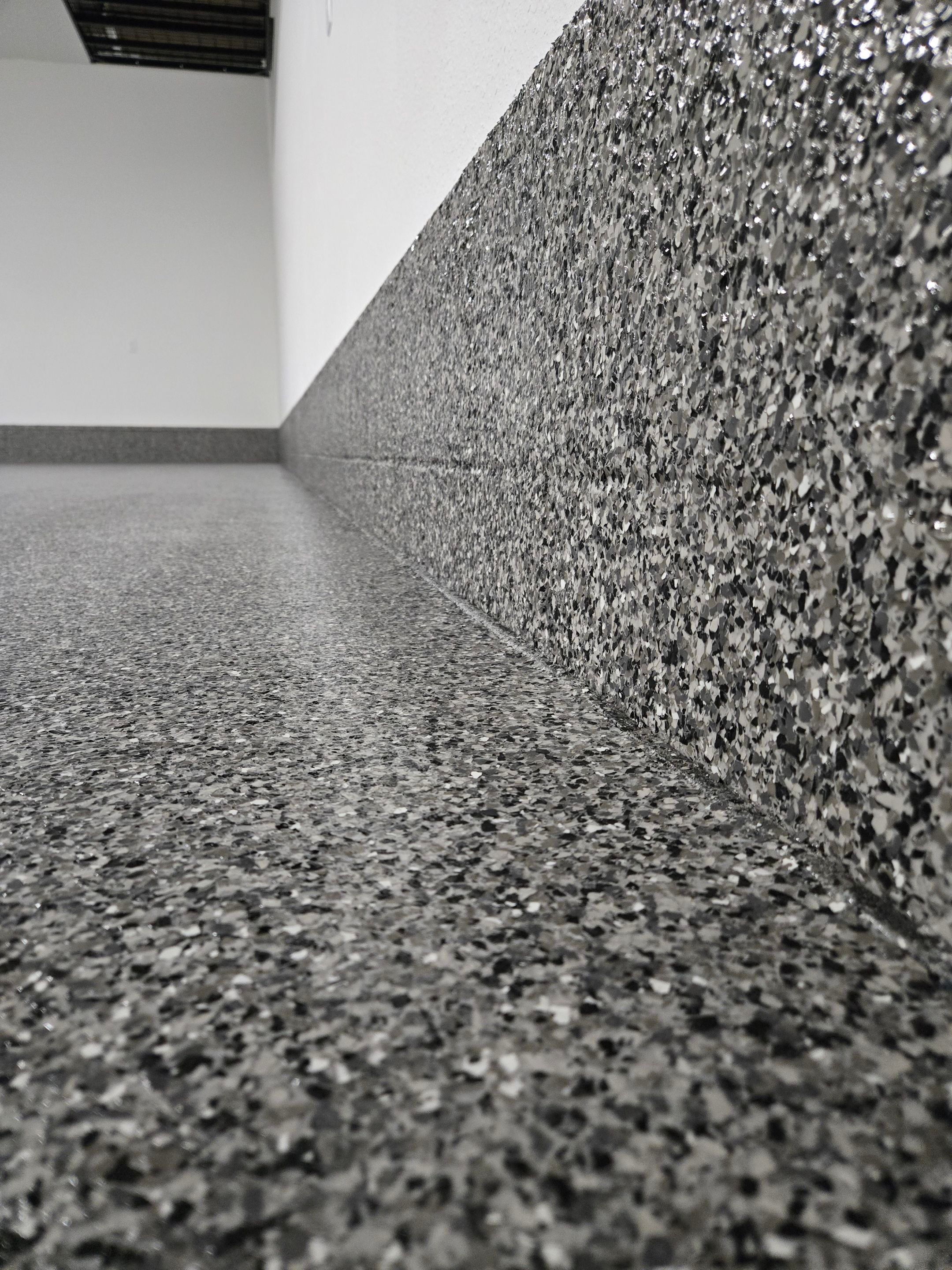 Large Garage in Midnight Fog - Canfield, OH by Alexander Concrete Coatings