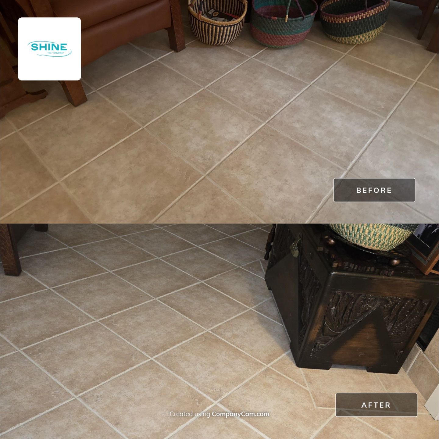 Project in Fair Oaks Ranch, Texas by SHINE Tile and Grout Cleaning