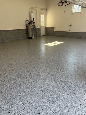 Garage Floor Coating using Cabin Fever
