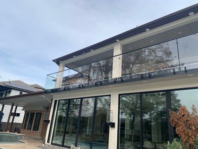 Glass patio