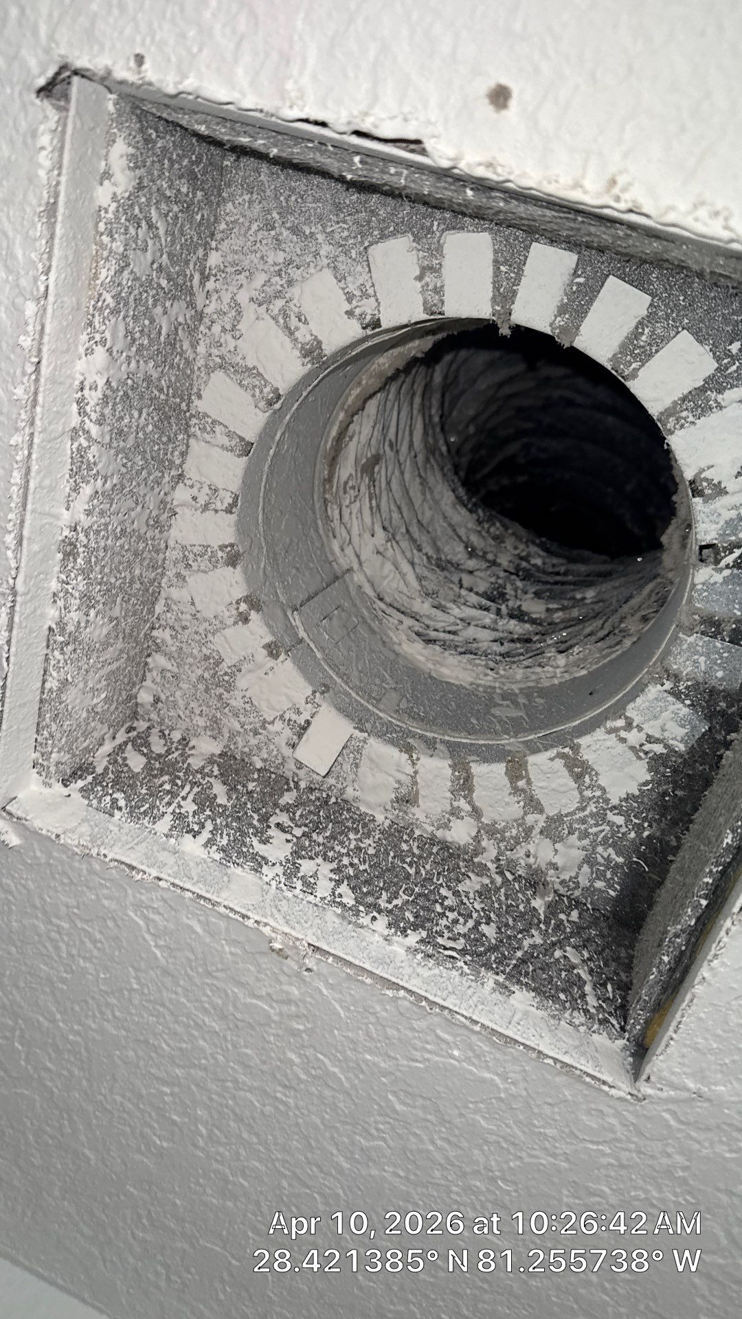 Air Duct Bath Fan Exhaust Cleaning in Orlando by Hygienic Air, Inc