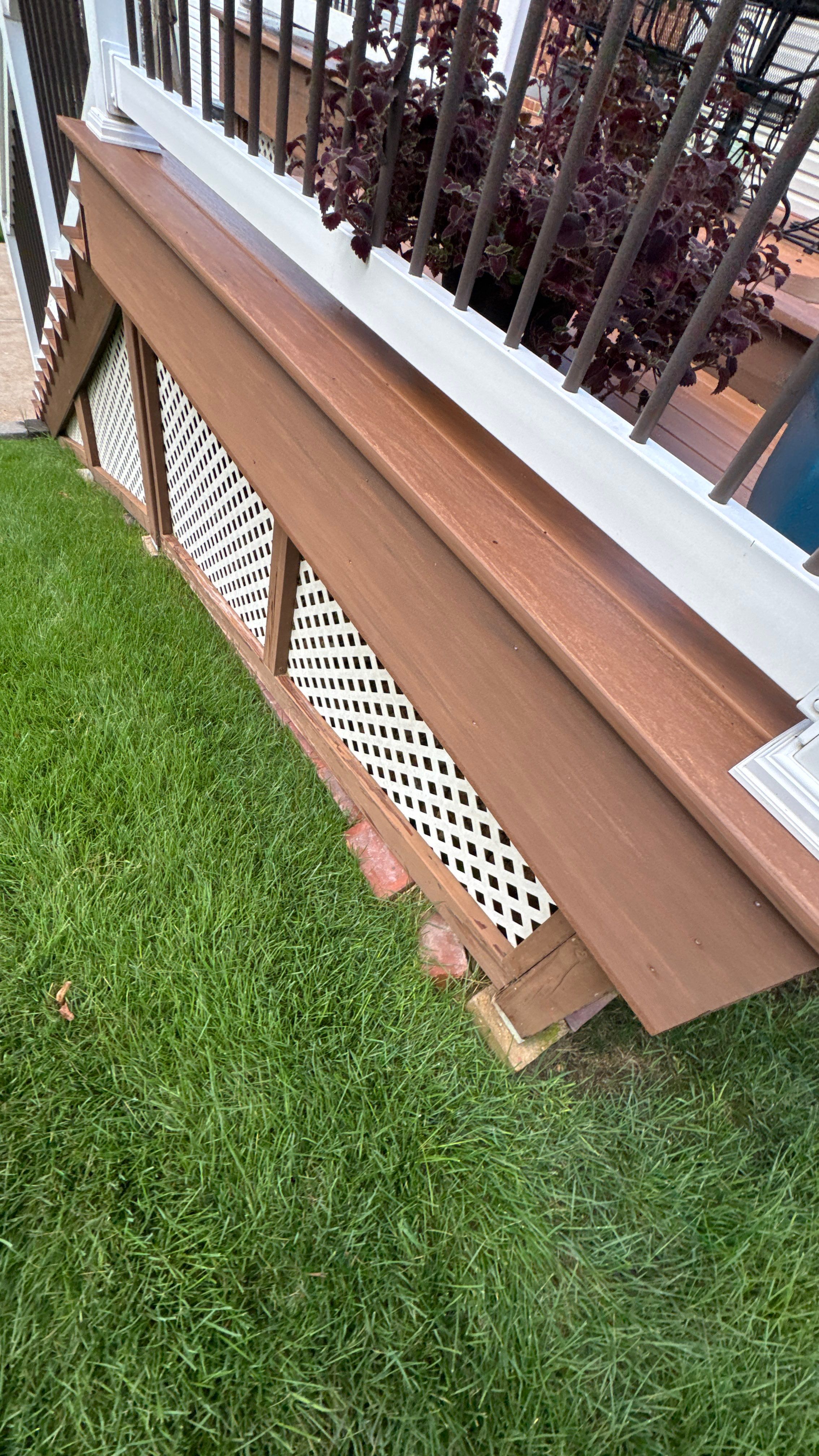 Exterior Wood Restoration & Deck Improvements by Legendary Services Company LLC.
