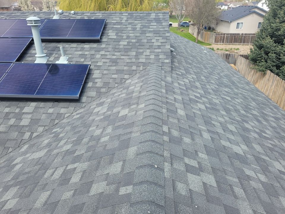 Middleton Single Level Residential Roofing Installation using Owens Corning by ID Roofing LLC