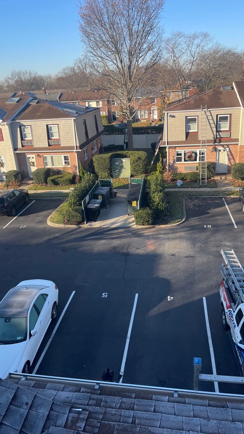 Condo Complex Gutter Cleaning RVC I by Above All Gutters 