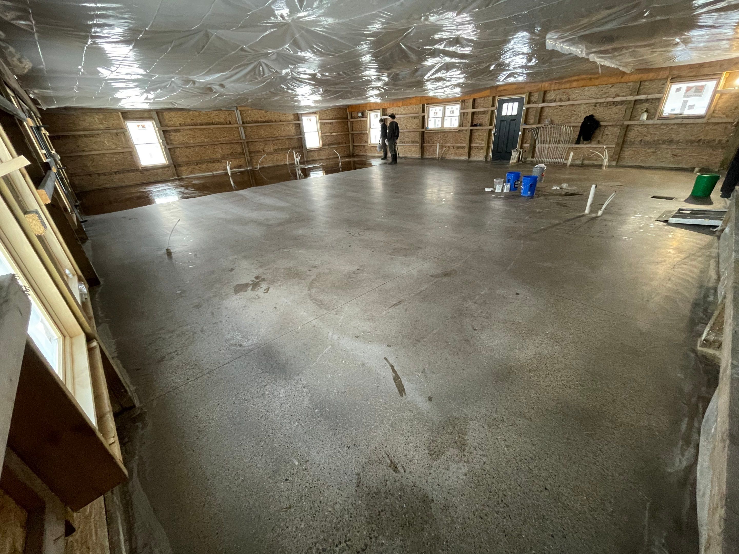 Concrete Polishing Transformation by Gordon Painting