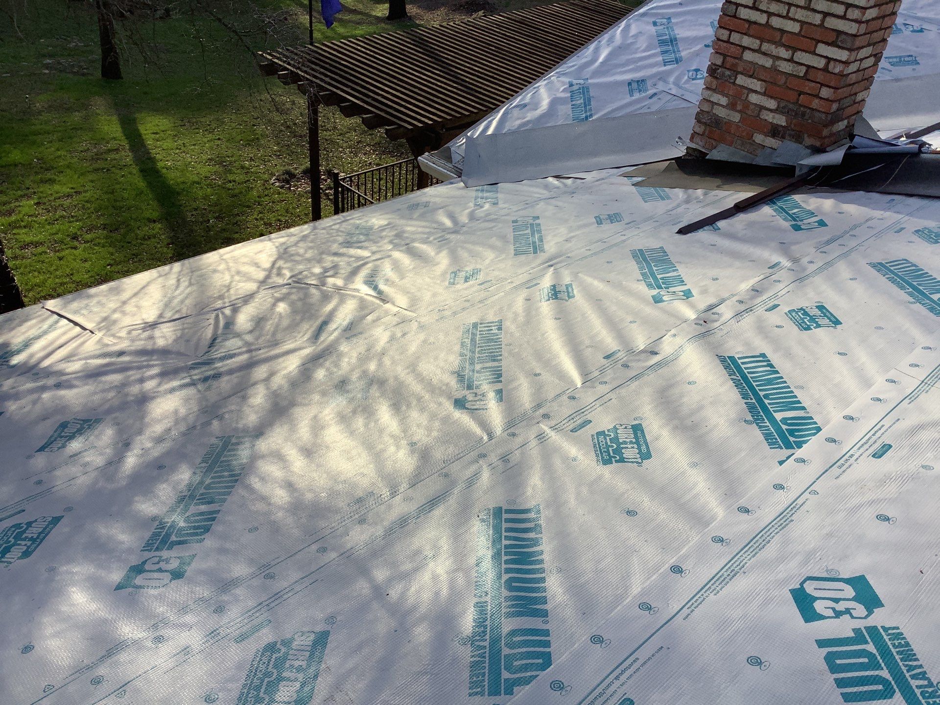 Residential Roofing Installation using Owens Corning Roofing Shingles by Byers Enterprises 