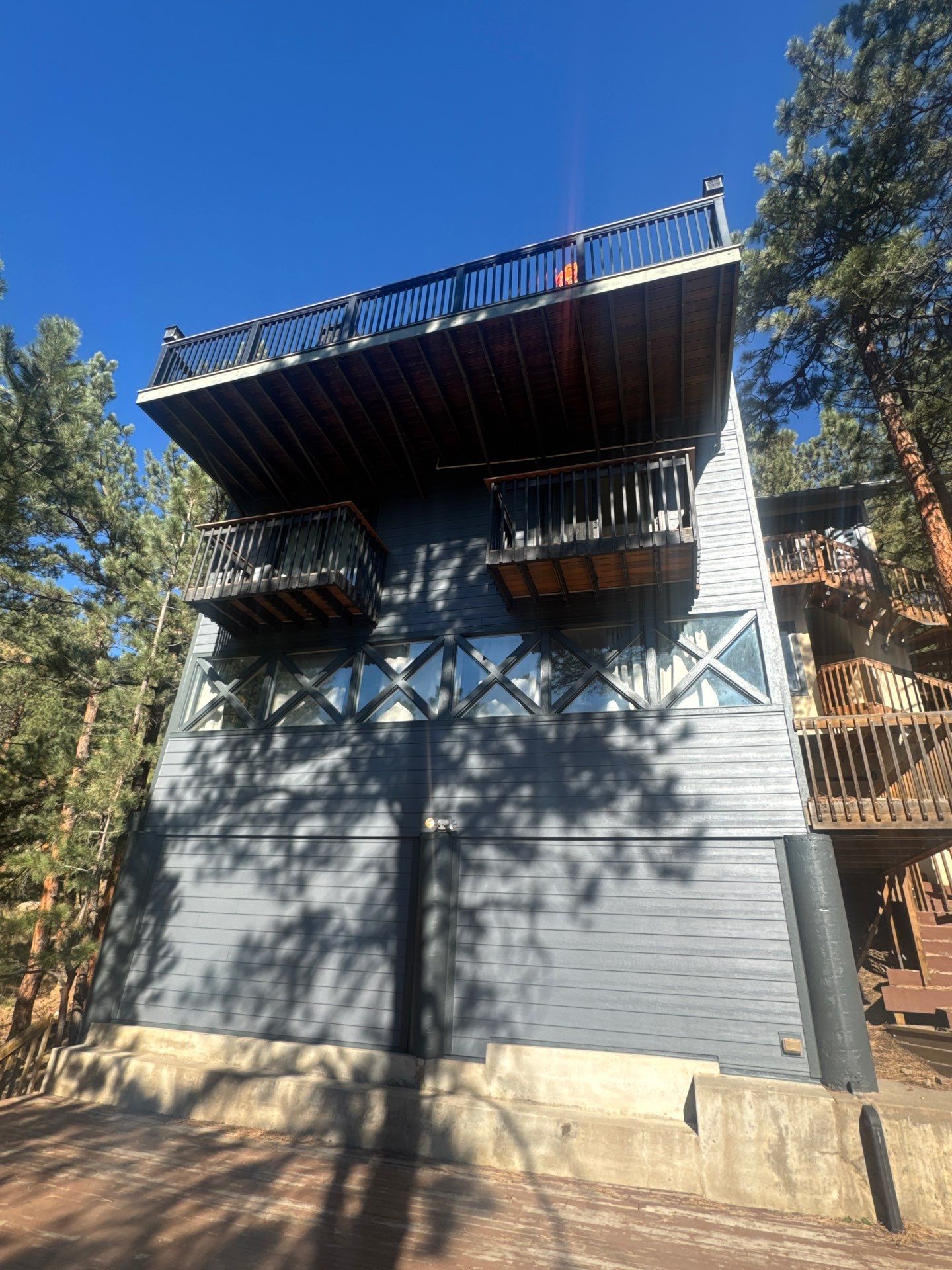 Project in West Boulder Canyon by Ideal Siding Boulder