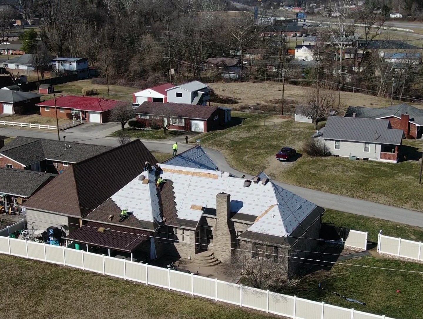 Residential Roofing Installation using Performance Shingles by Mr. Roofer