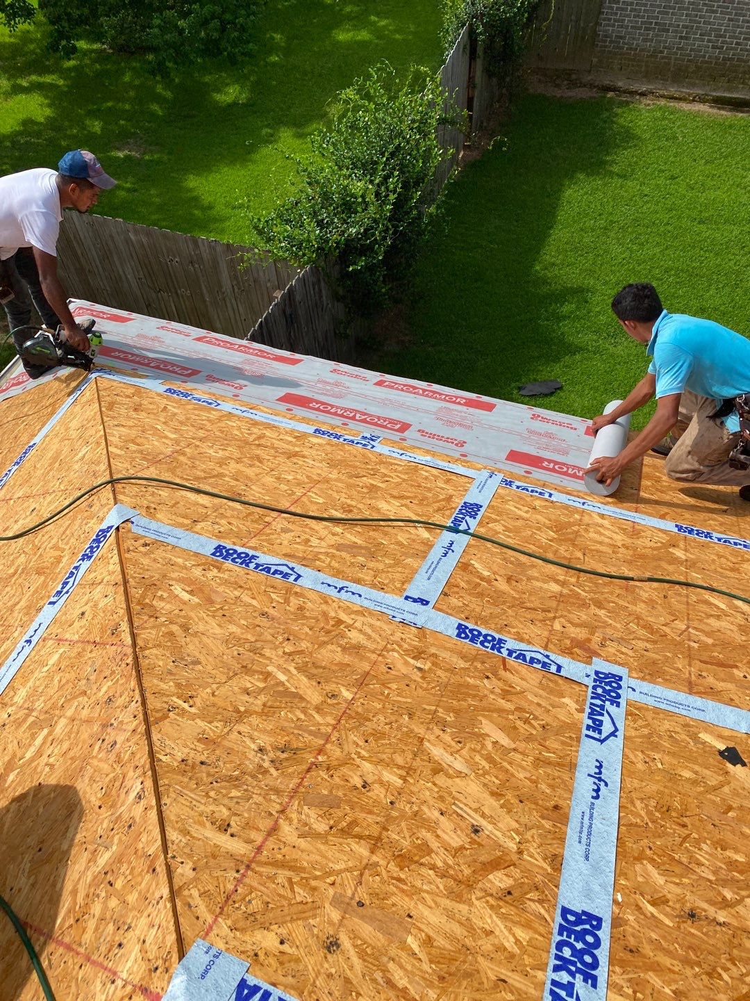 Commercial Roofing Installation using Roof Replacement by American Roofing & Construction LLC