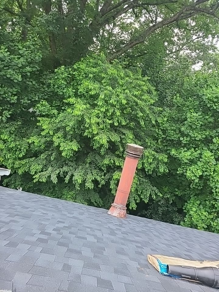 Reston: CertainTeed Landmark Pro Architectural Shingles in Max Def Moire Black by RM Banning, Inc.