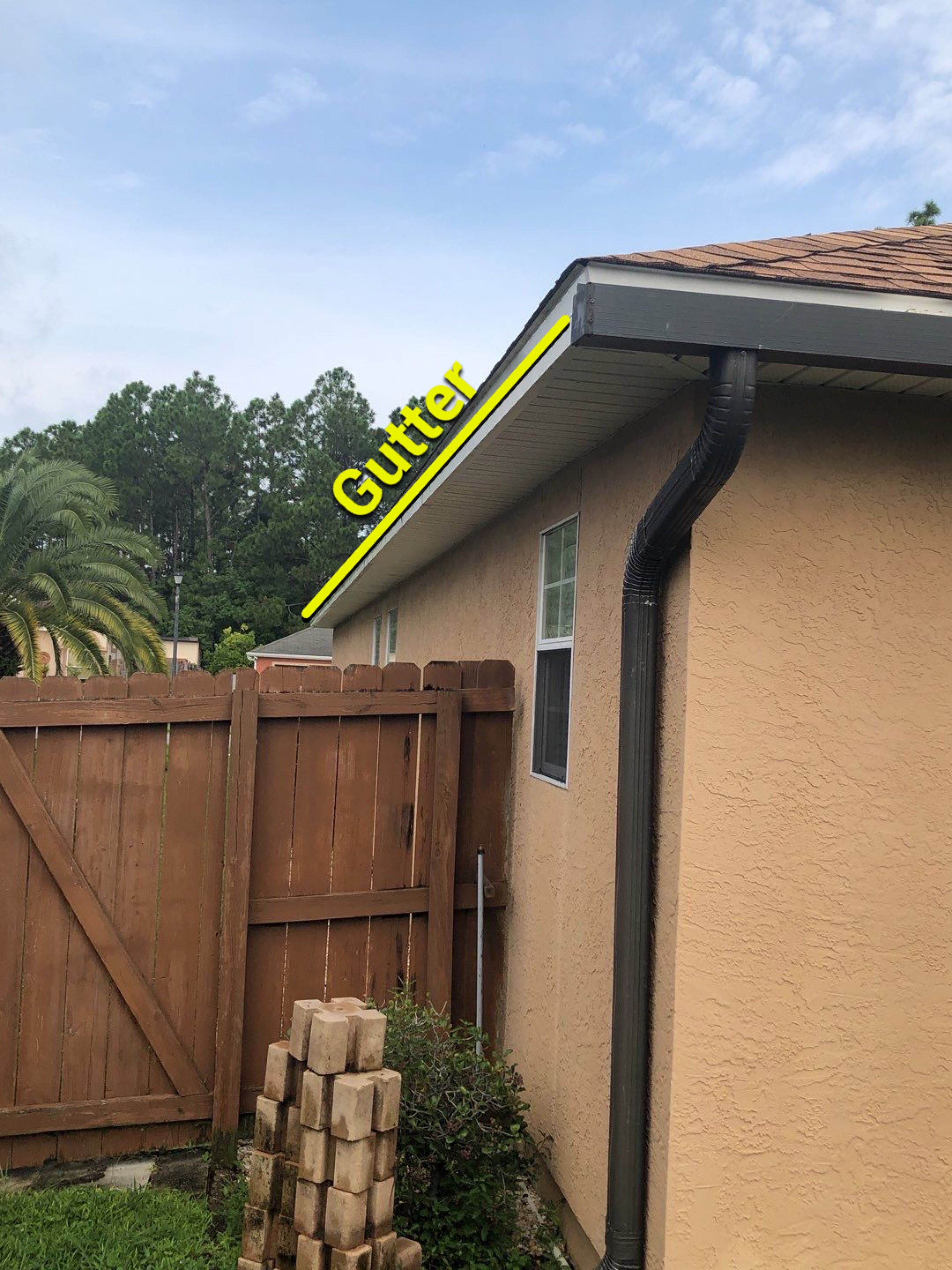 Seamless Gutter Installation using White K-Style Gutters by Gutter Professors