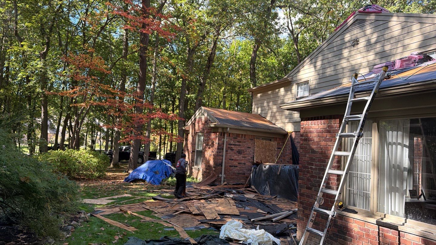 Roof Replacement using Owens Corning Slatestone Gray by 180 Contractors