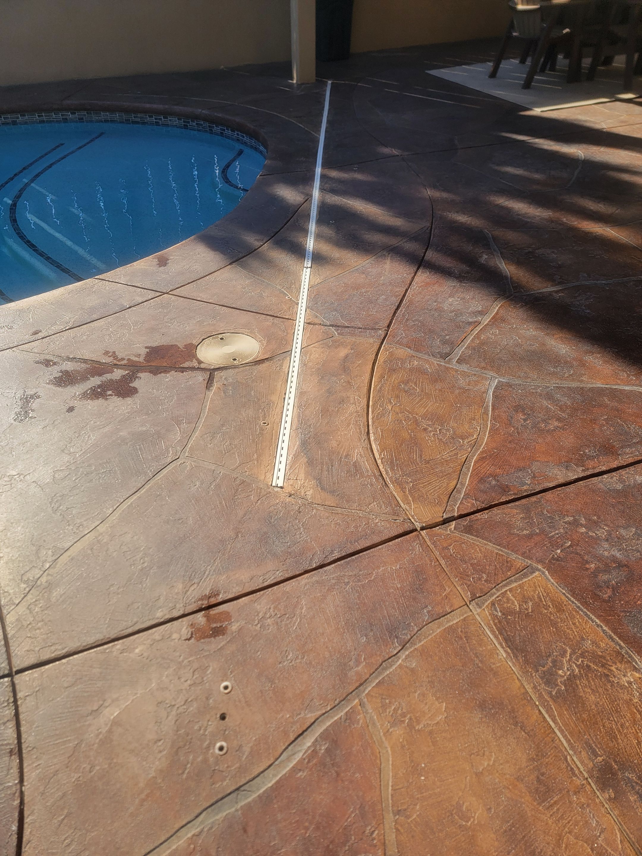 Quartz 2 tone Pool deck by Matt Gifford Painting LLC