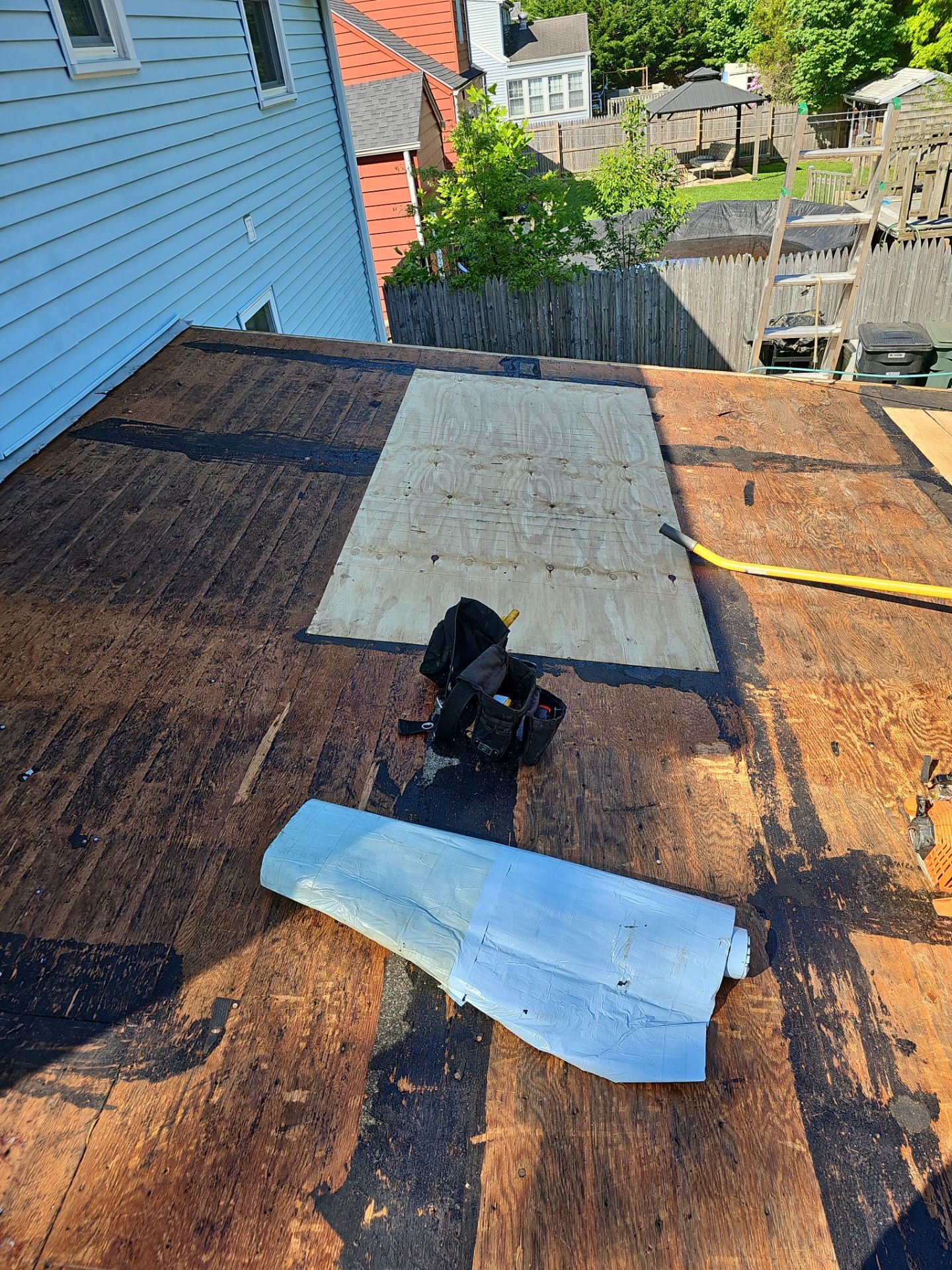 Residential Roofing Installation using Tamko Titan XT - Virginia Slate by A Plus Exterior