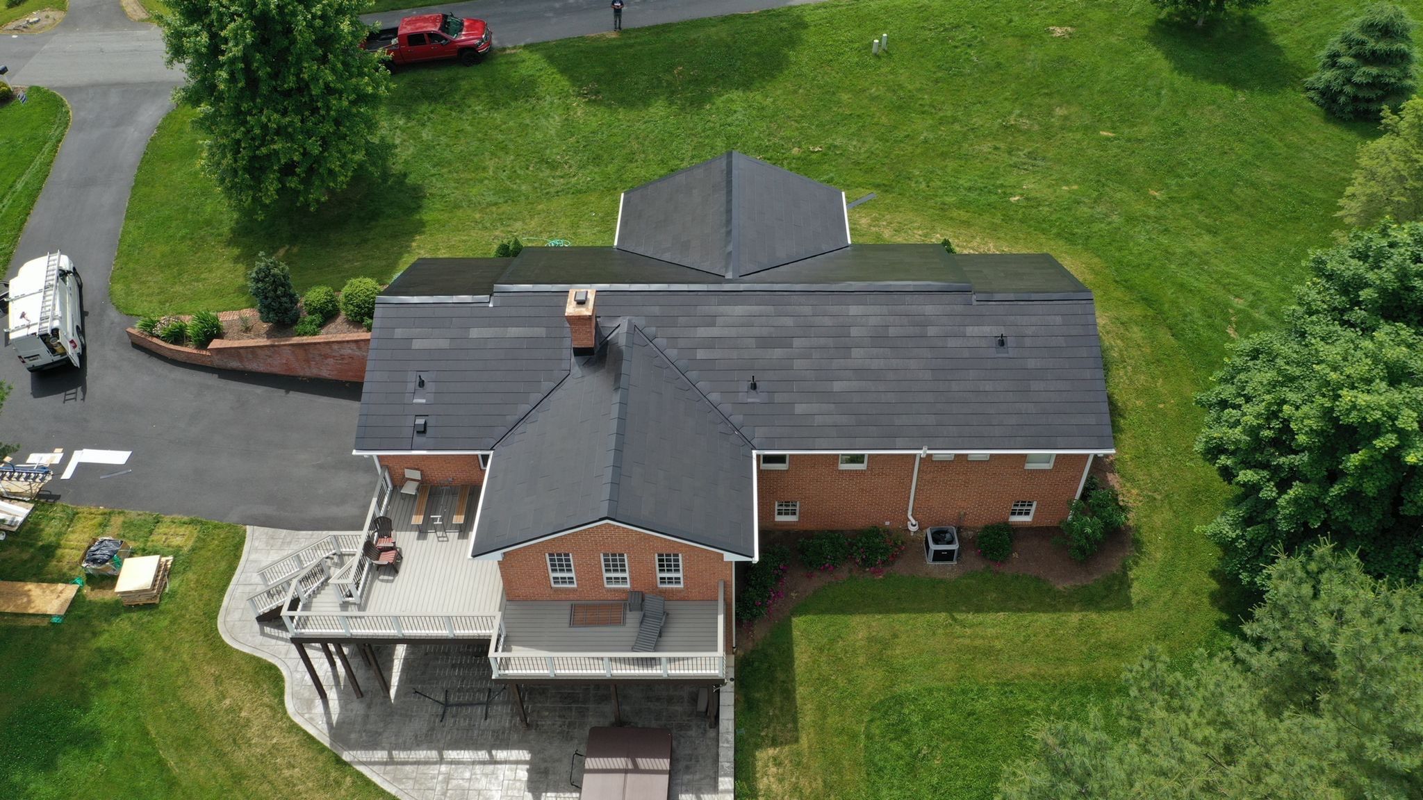 Tesla Solar Roof Installation by American Home Contractors