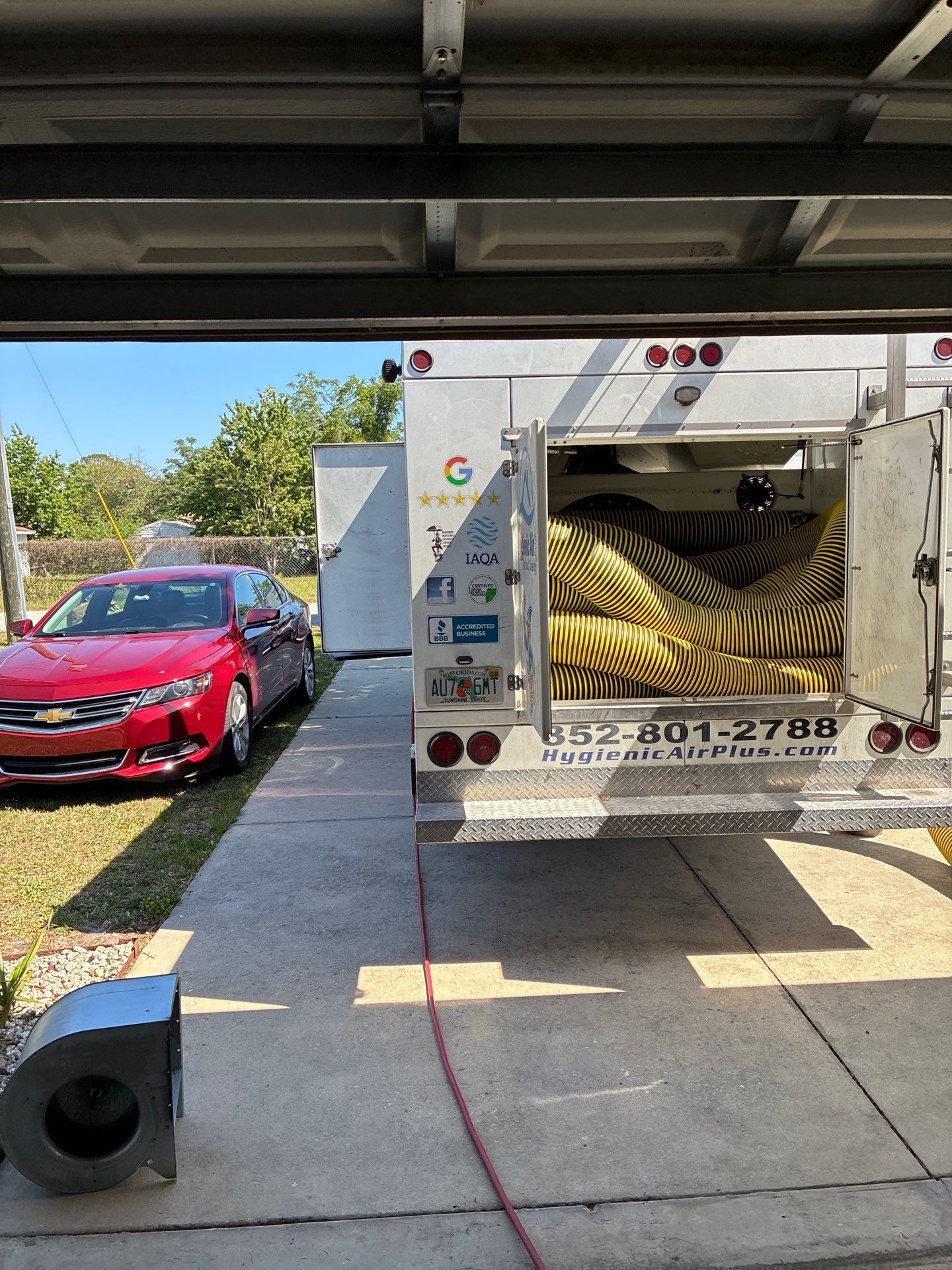 Air Duct Dryer Vent Cleaning Exhaust Bath Fan Repair Dryer Vent Repair Leesburg by Hygienic Air, Inc