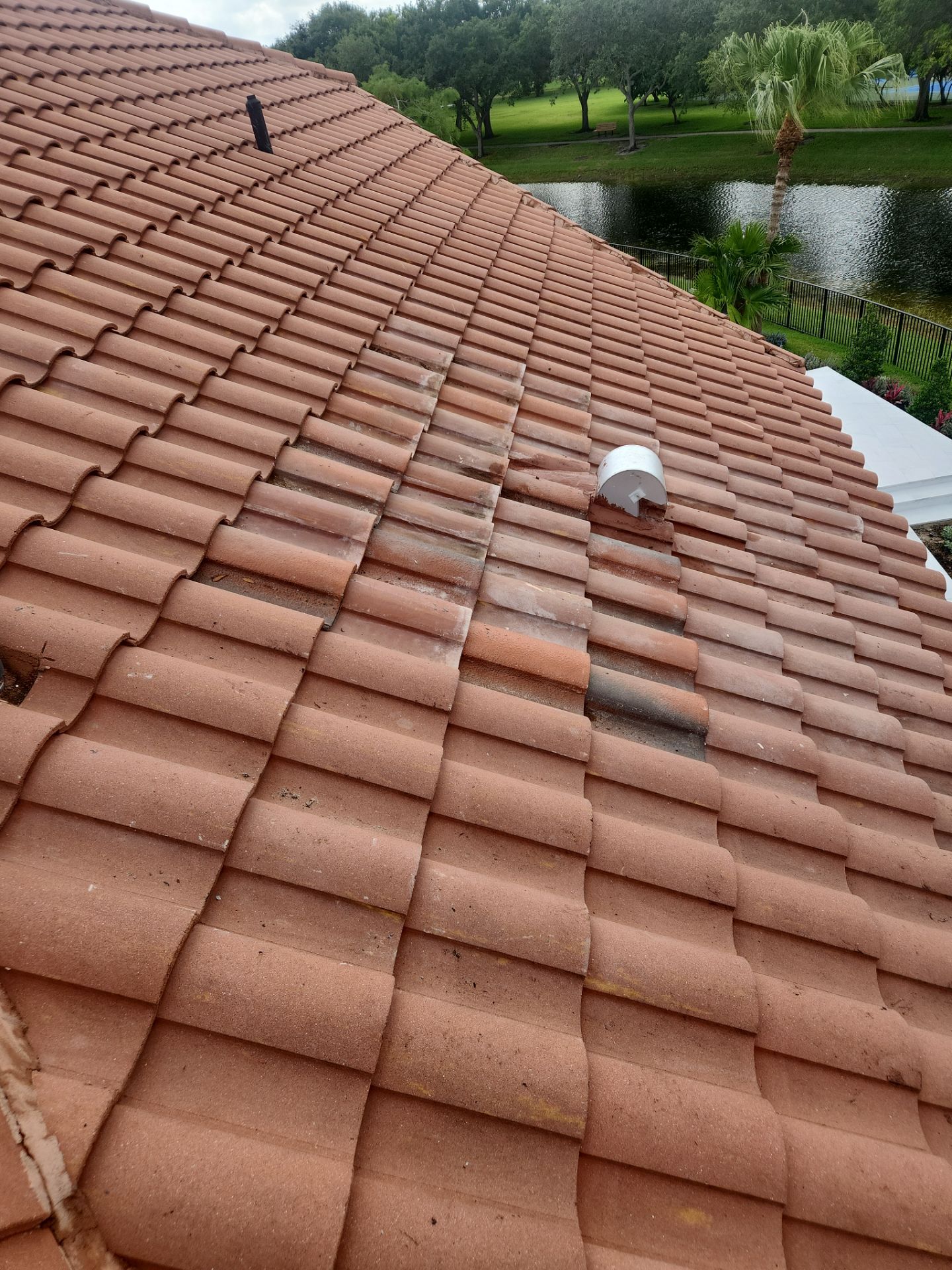 Tile Roof Repair and Structural Decking Replacement in Parkland by Aastro Roofing