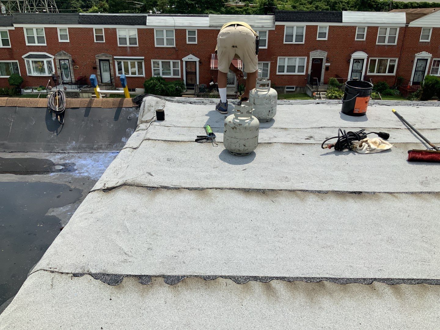 Residential Roofing Installation by Alpha Design Services
