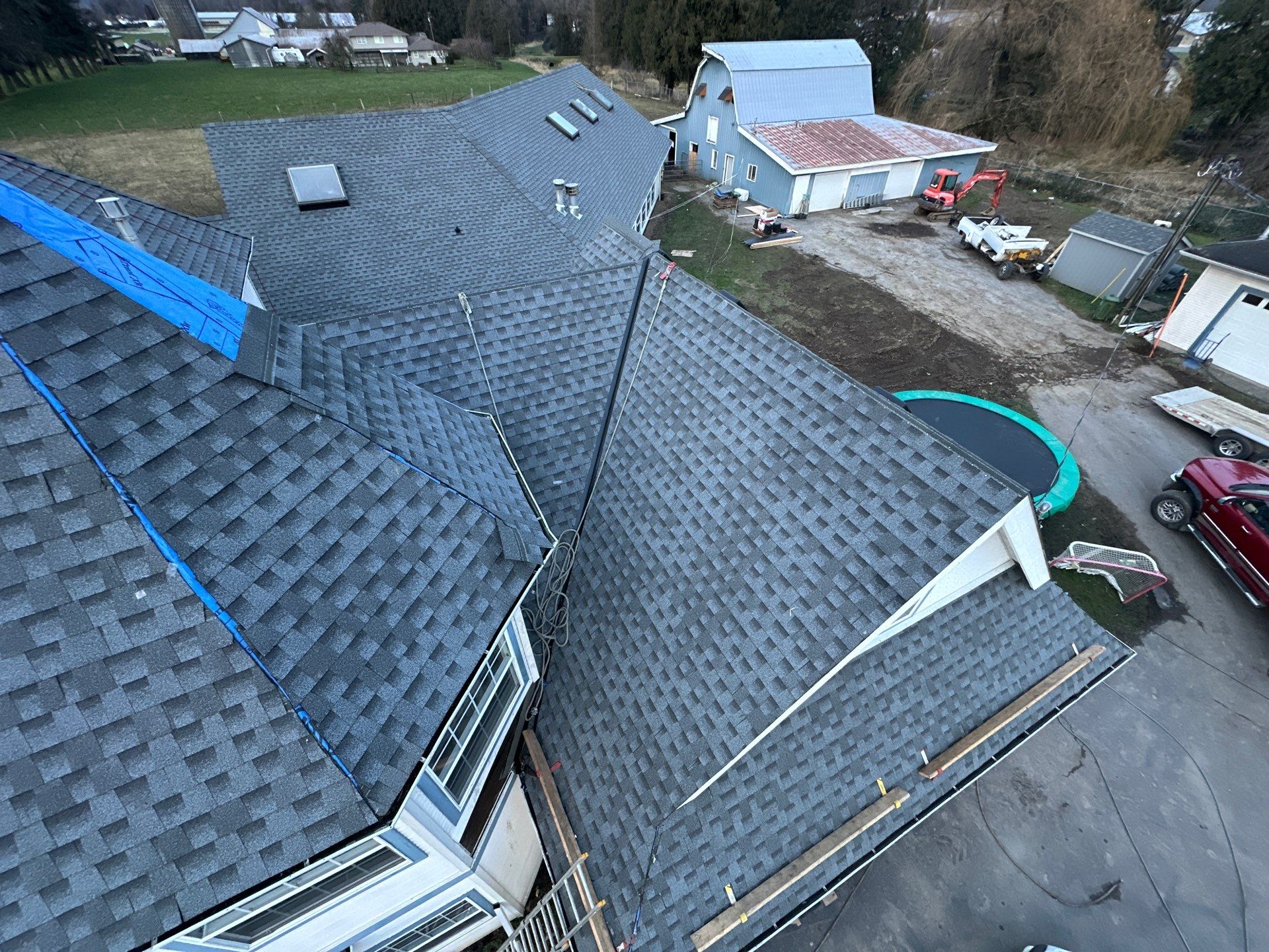 Residential Reroof Shingle by Top Notch Roofing Inc