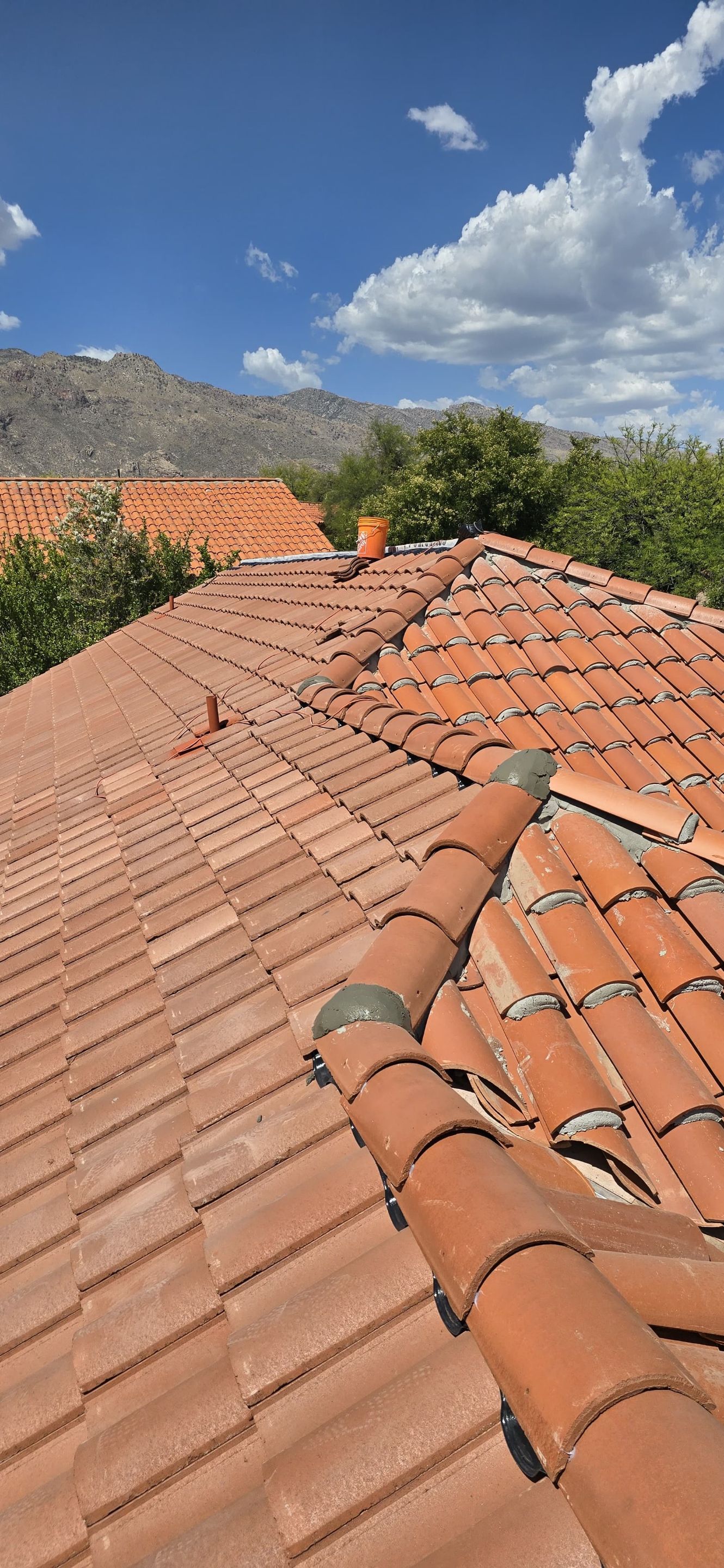 Residential Tile Roof Replacement and Decking Repair in Tucson- 85718 by West Coast Roofing AZ