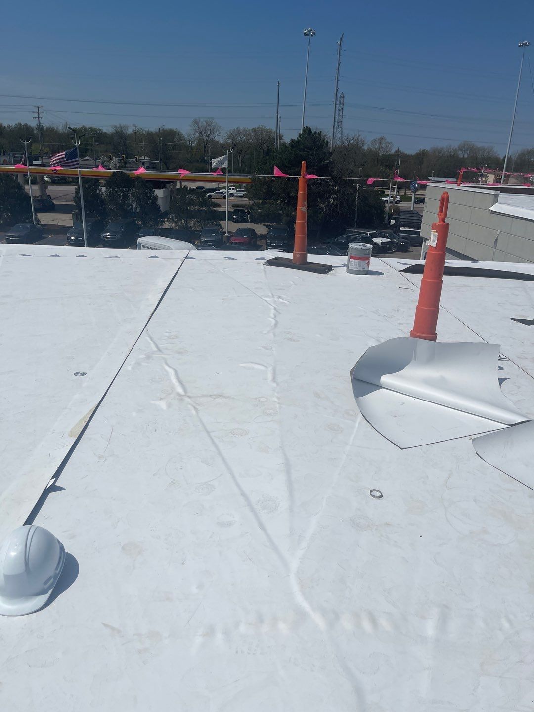 Ford Dealership - Re-Roof by Pink Roofing