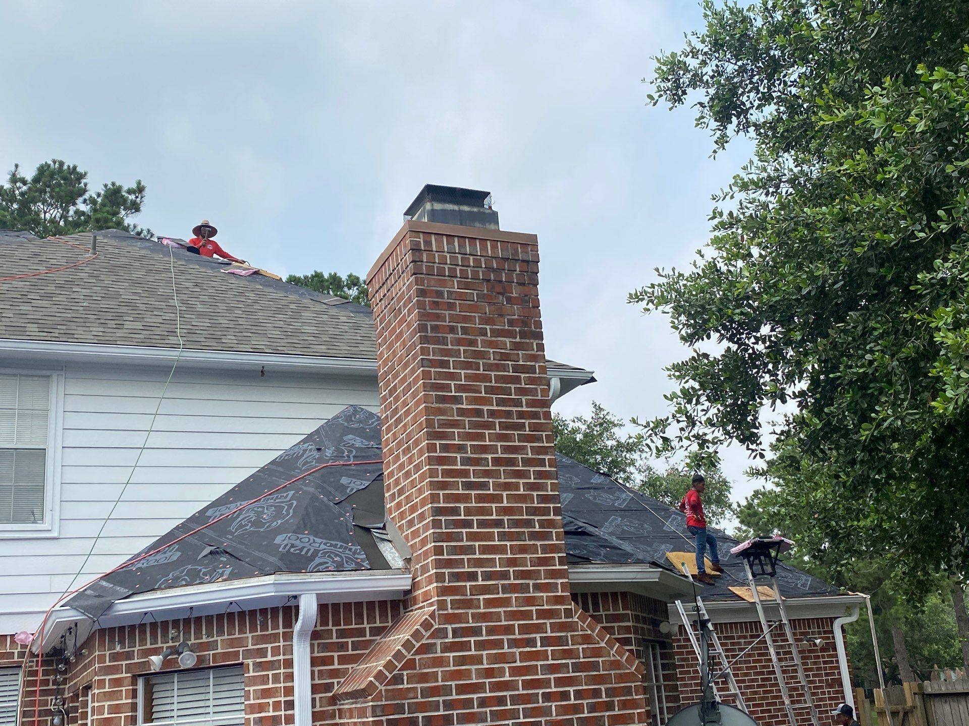 Residential Roofing Repair using Owen's Corning Duration (Lifetime) Shingles by Roof Repair Company