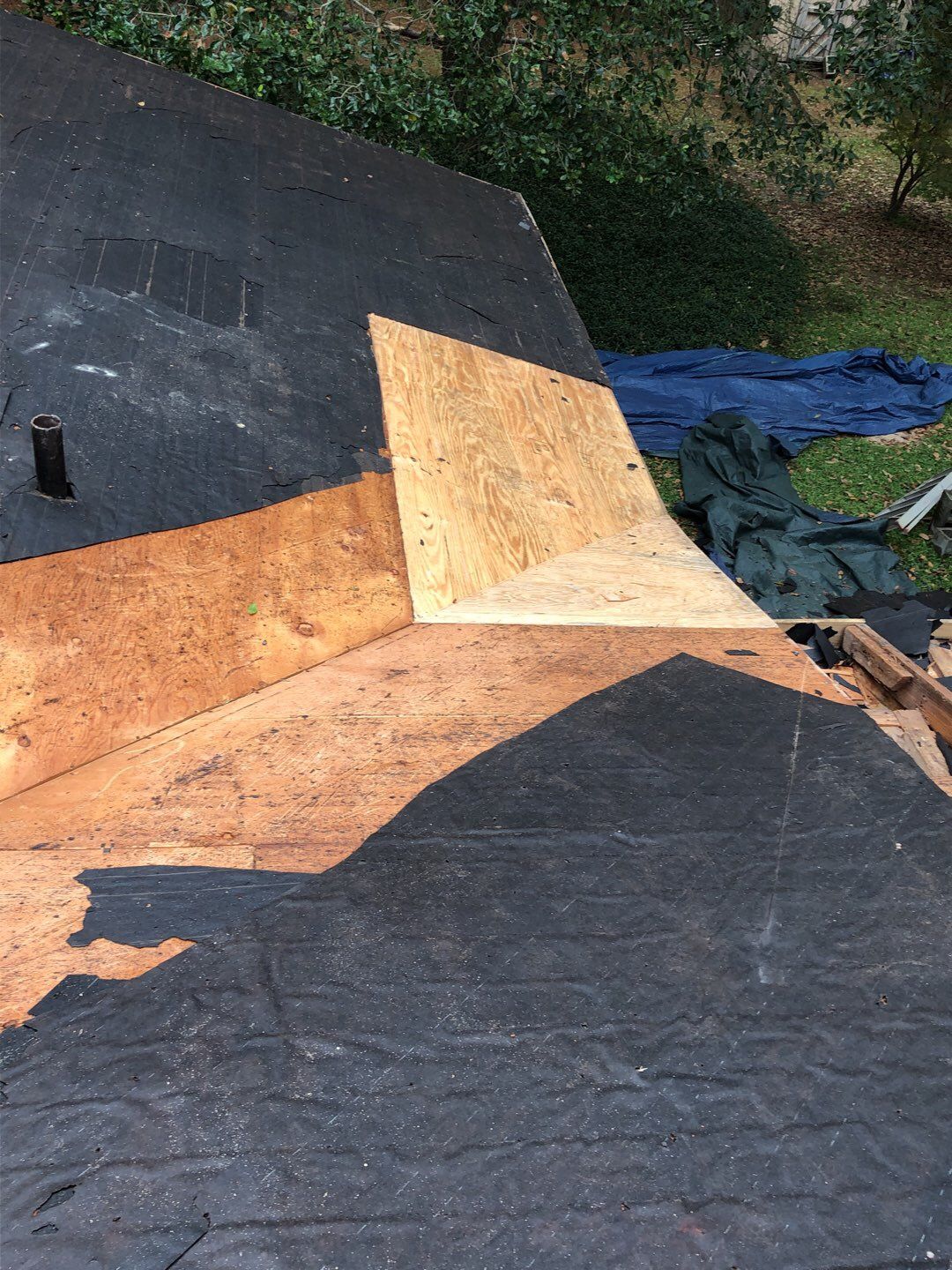Residential Roofing Installation using Roof Replacement by American Roofing & Construction LLC